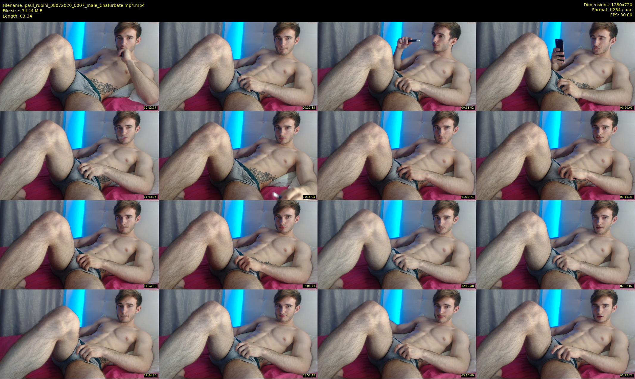 paul_rubini — 4 minute Chaturbate male cam show recording, 720p, Jul 8, 2020