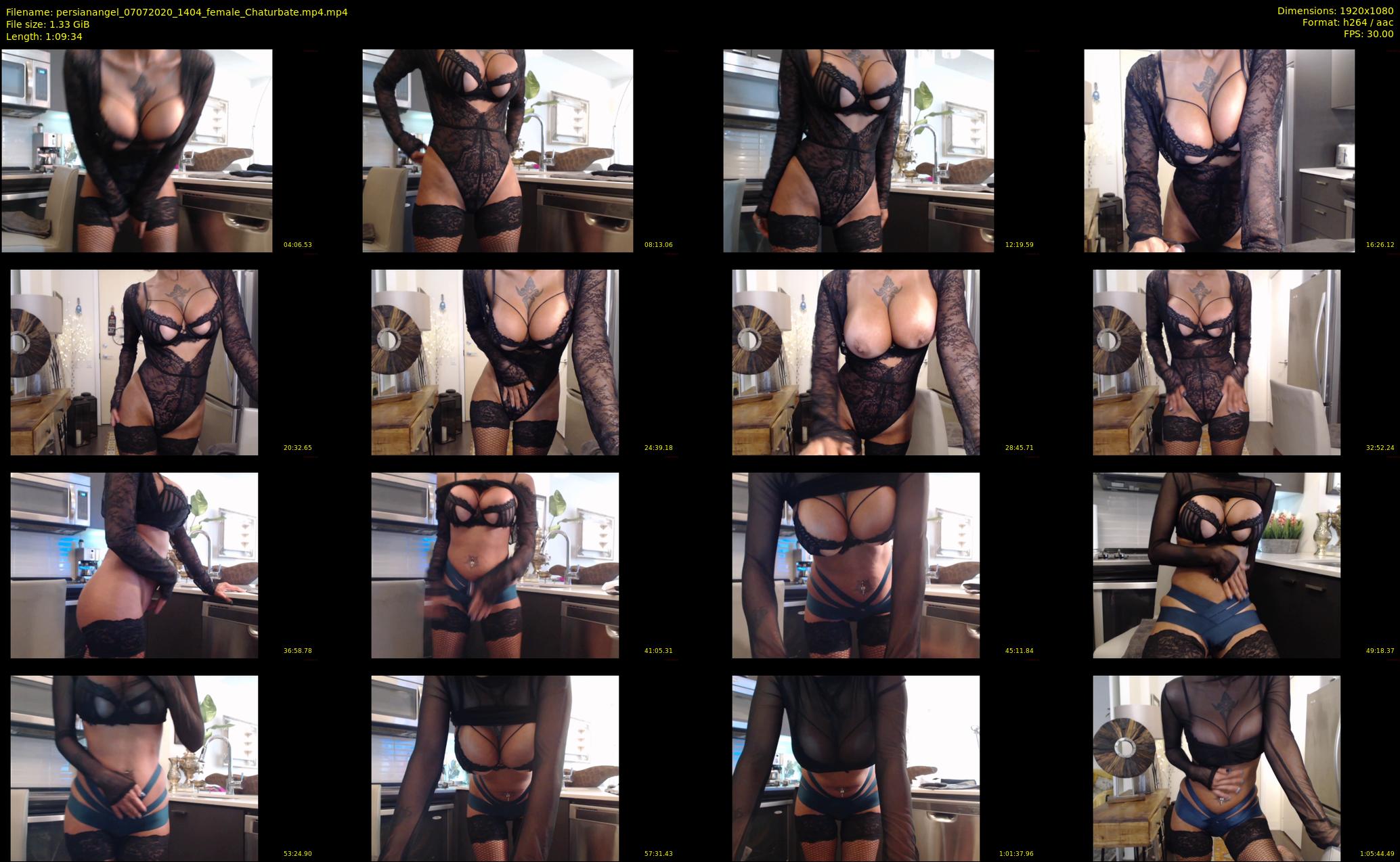 persianangel — 70 minute Chaturbate female cam show recording, 1080p, Jul 7, 2020