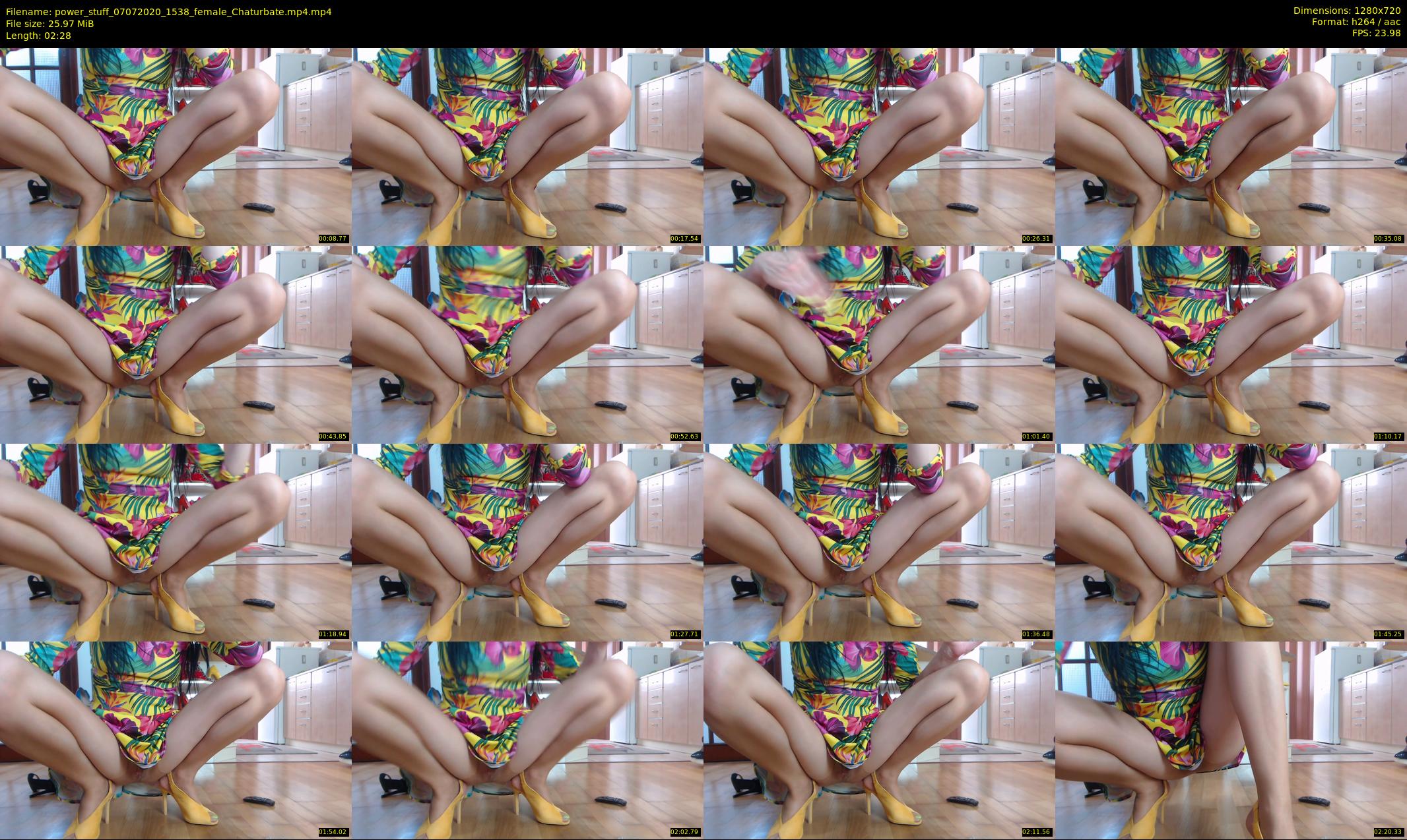 power_stuff — 3 minute Chaturbate female cam show recording, 720p, Jul 7, 2020