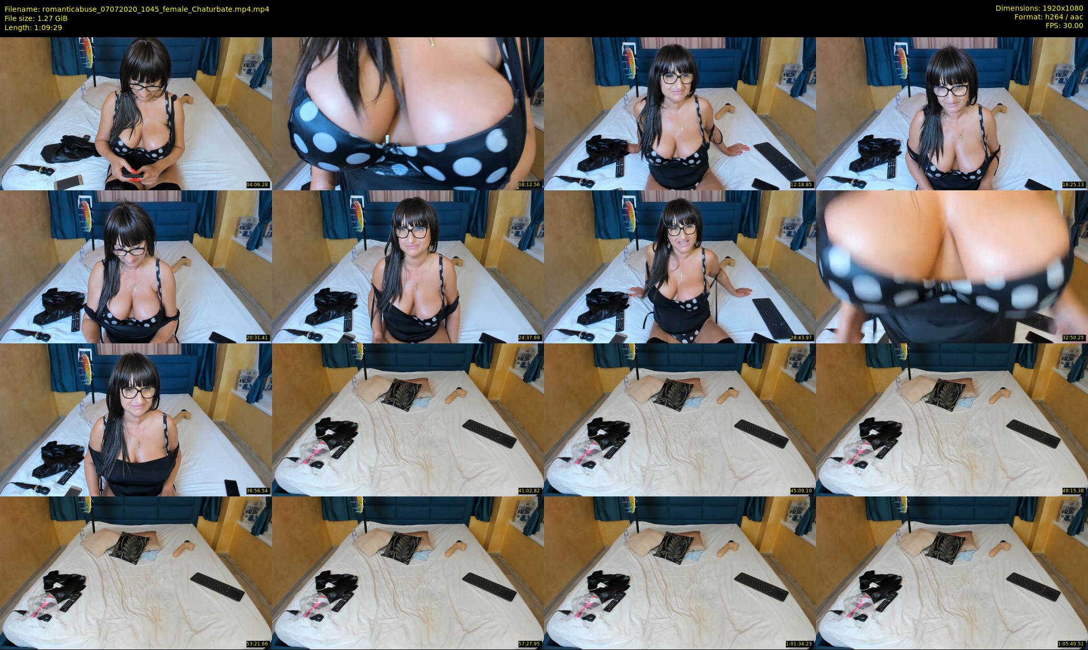 romanticabuse — 70 minute Chaturbate female cam show recording, 1080p, Jul 7, 2020