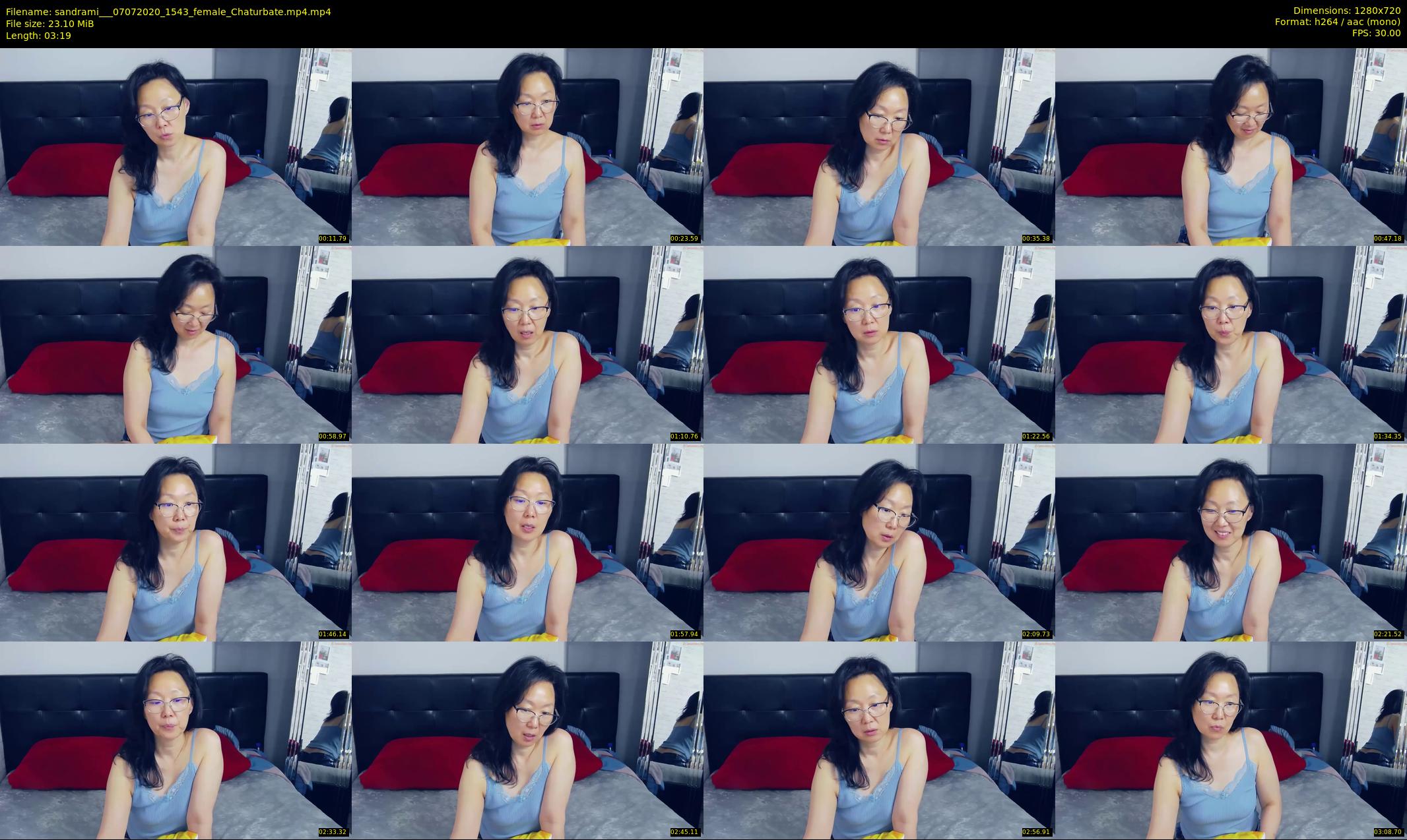 sandrami__ — 4 minute Chaturbate female cam show recording, 720p, Jul 7, 2020