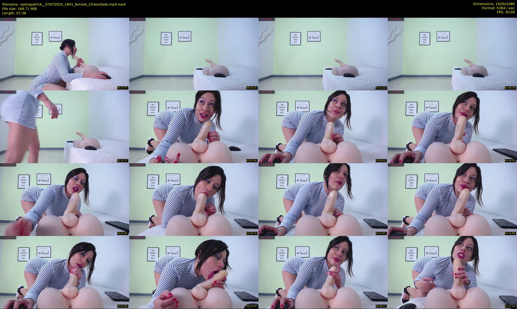 sashapatrick_ — 8 minute Chaturbate female cam show recording, 1080p, Jul 7, 2020