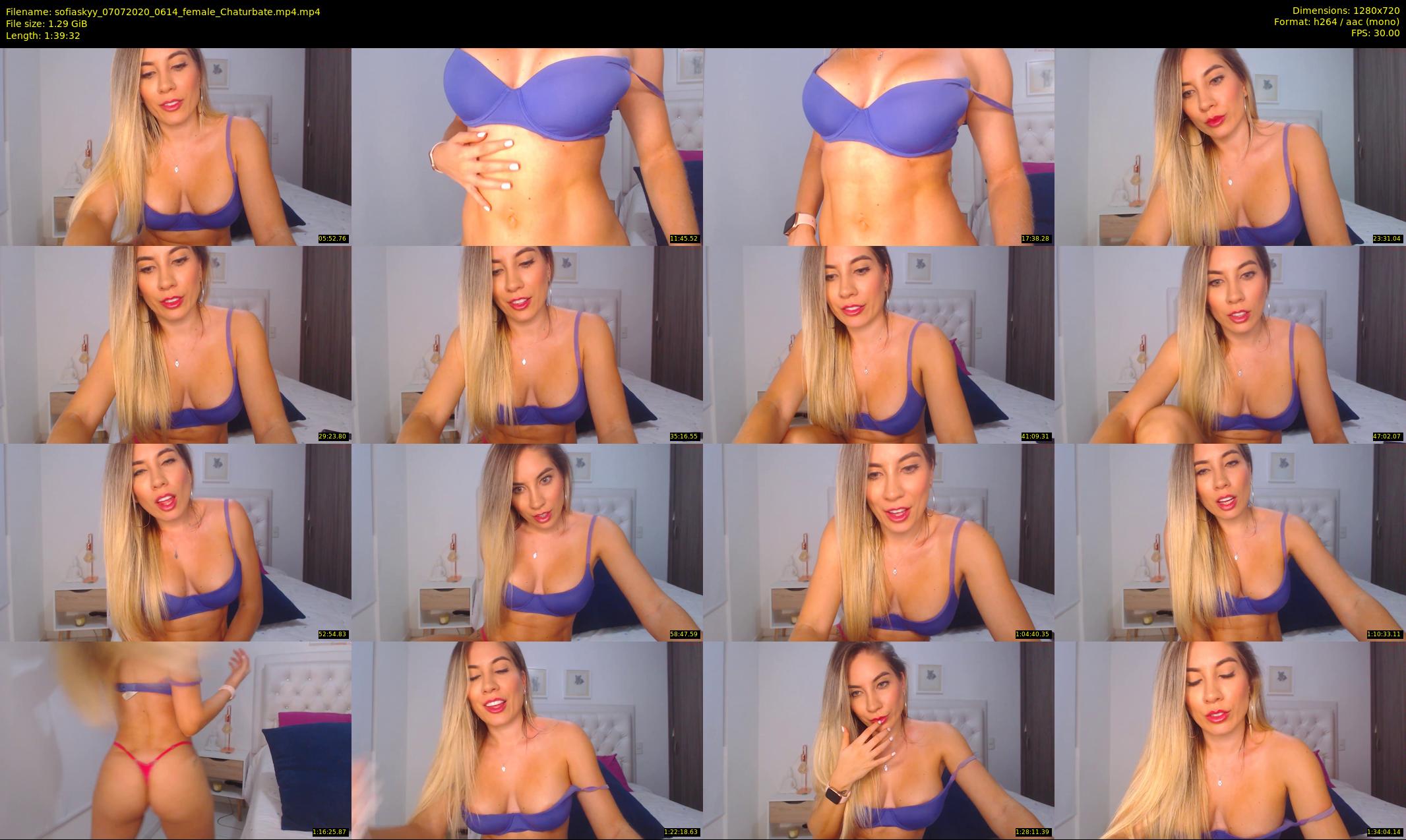 sofiaskyy — 100 minute Chaturbate female cam show recording, 720p, Jul 7, 2020