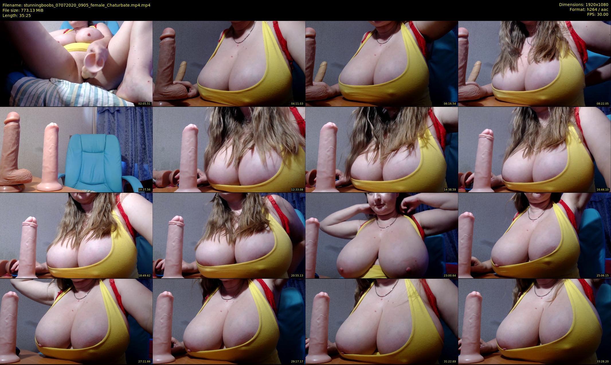 stunningboobs — 36 minute Chaturbate female cam show recording, 1080p, Jul 7, 2020