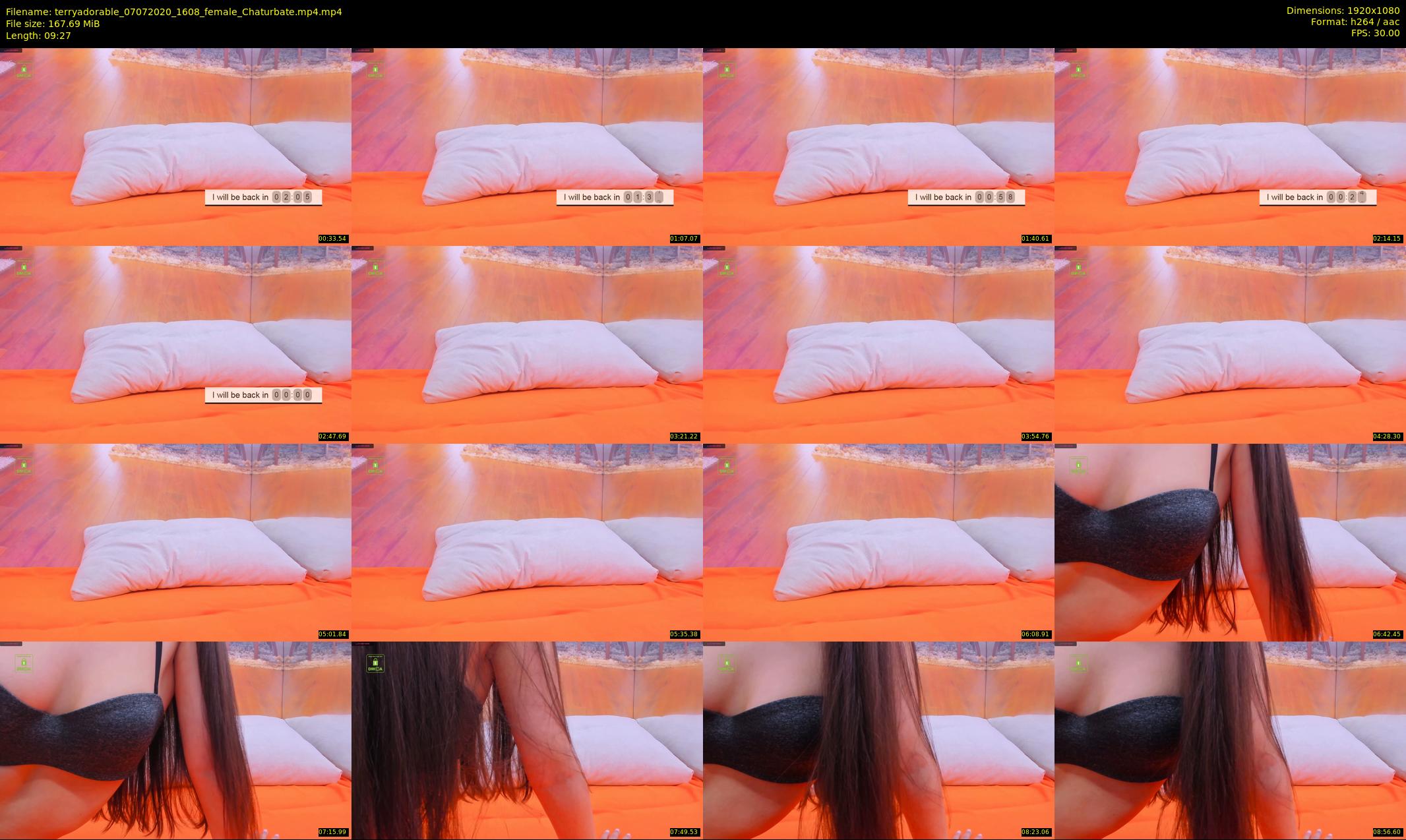 terryadorable — 10 minute Chaturbate female cam show recording, 1080p, Jul 7, 2020