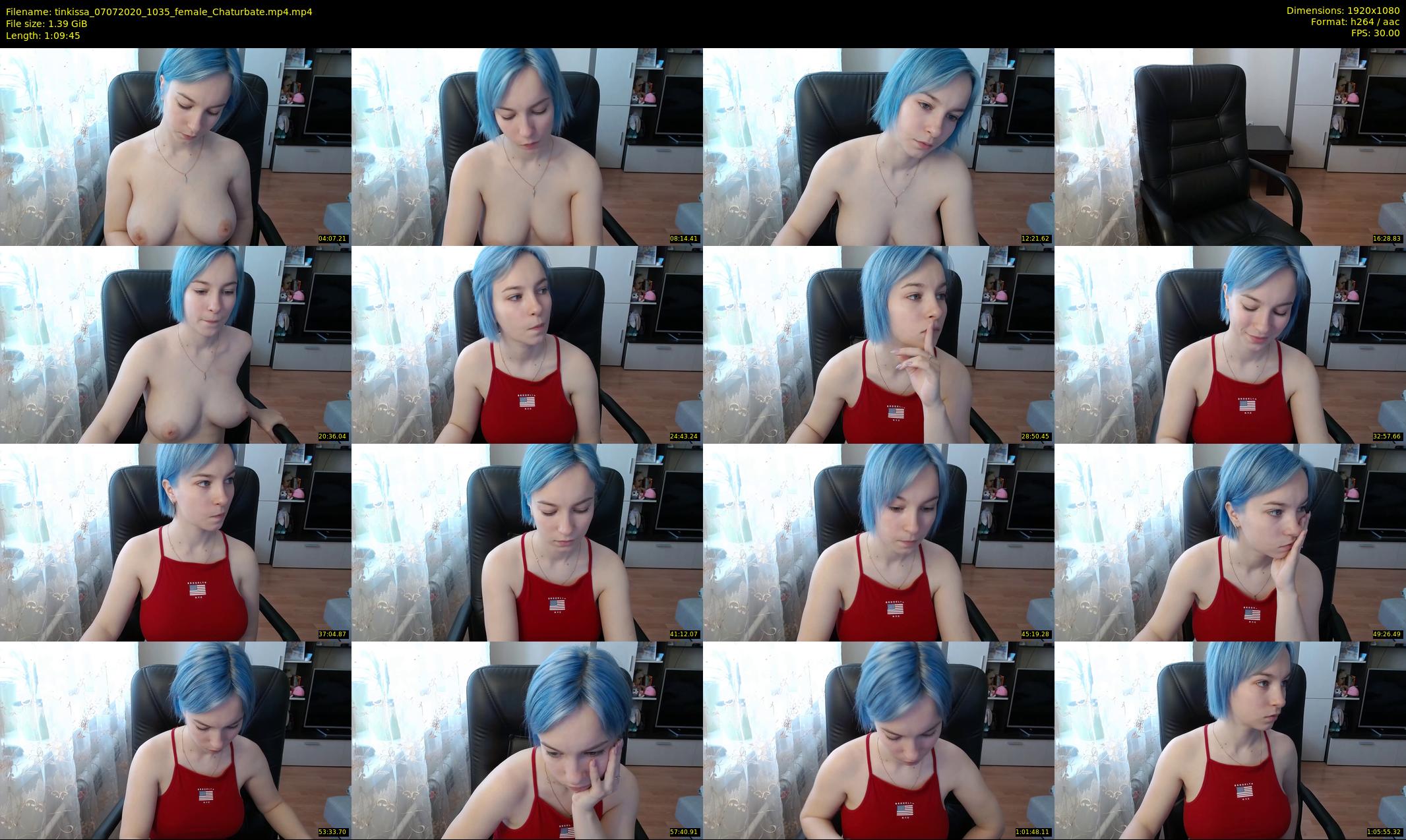 tinkissa — 70 minute Chaturbate couple cam show recording, 1080p, Jul 7, 2020