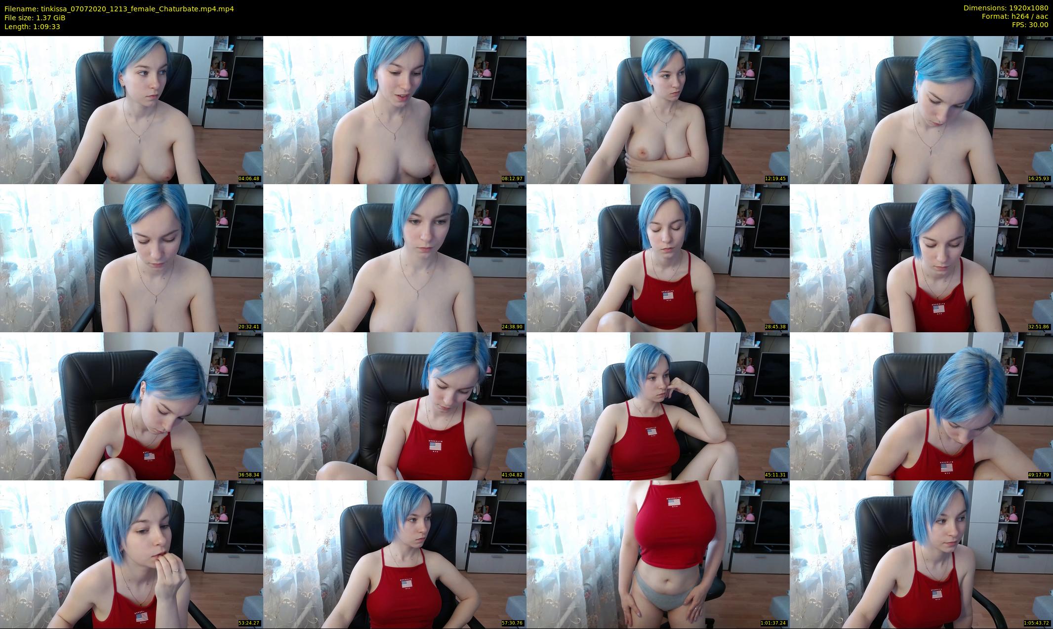 tinkissa — 70 minute Chaturbate couple cam show recording, 1080p, Jul 7, 2020
