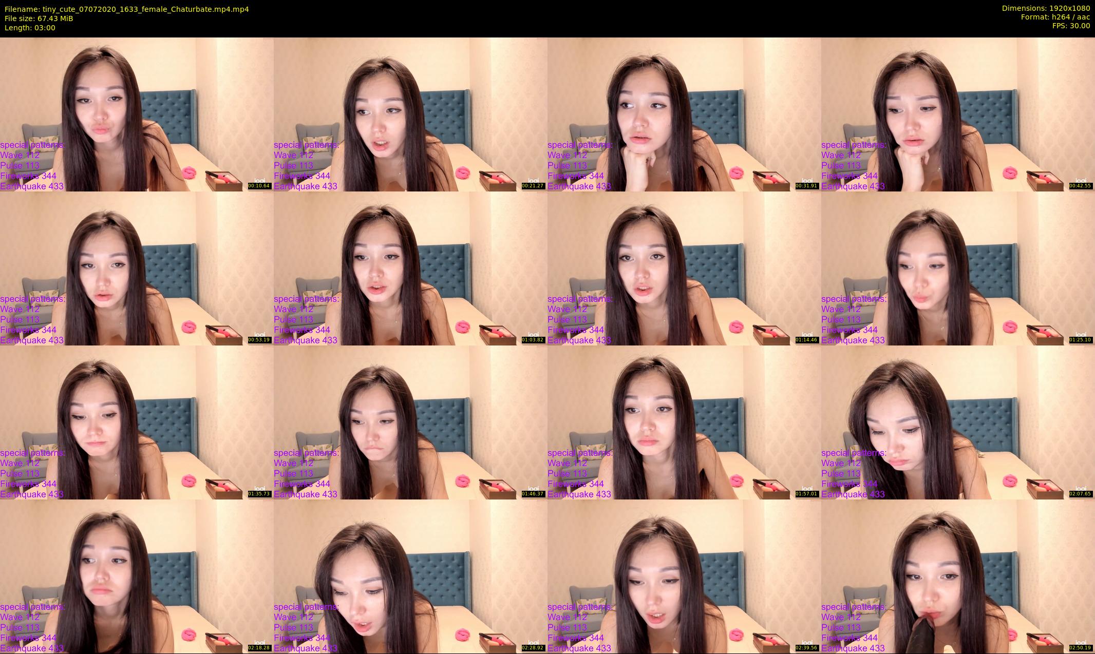 tiny_cute — 3 minute Chaturbate female cam show recording, 1080p, Jul 7, 2020