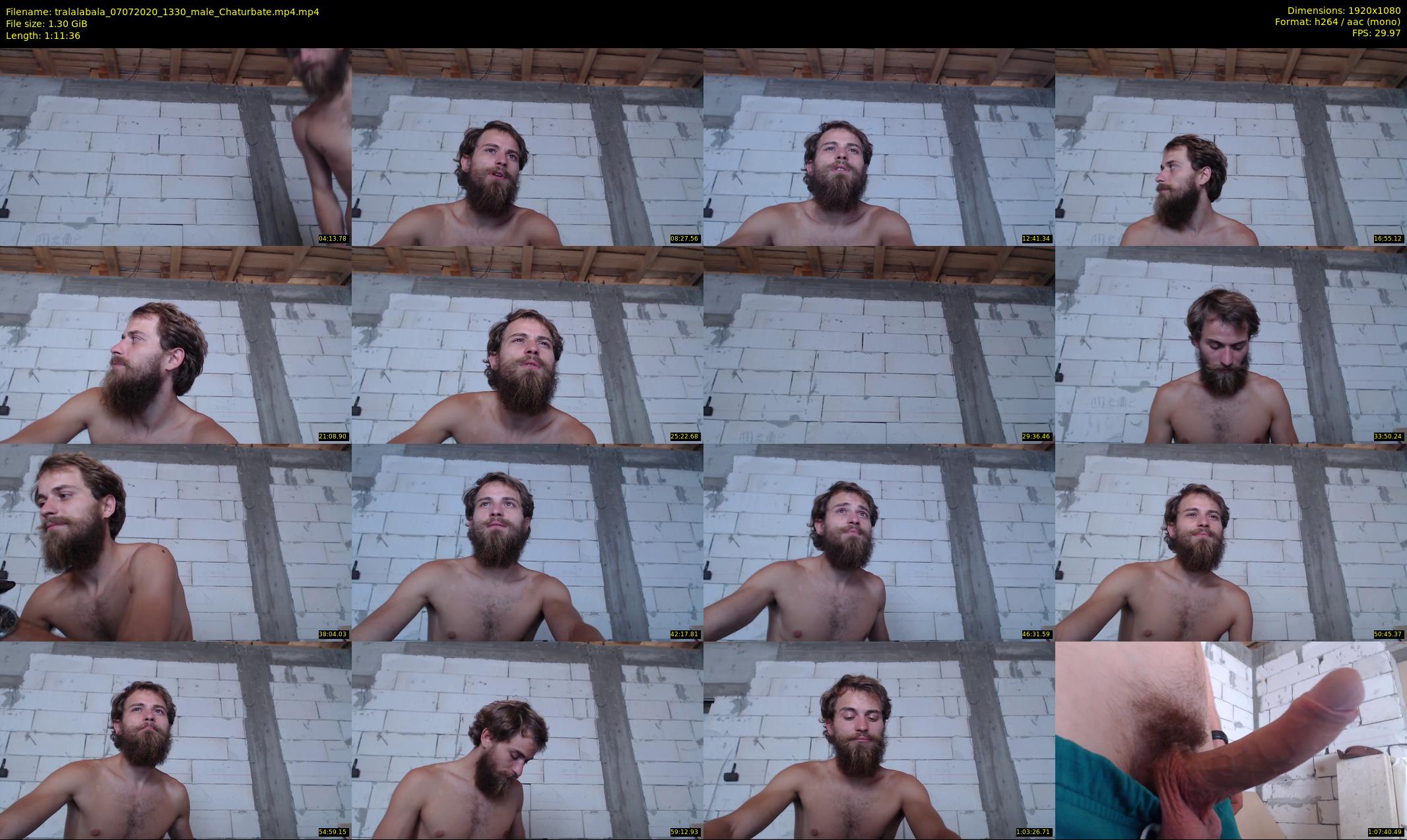 tralalabala — 72 minute Chaturbate male cam show recording, 1080p, Jul 7, 2020