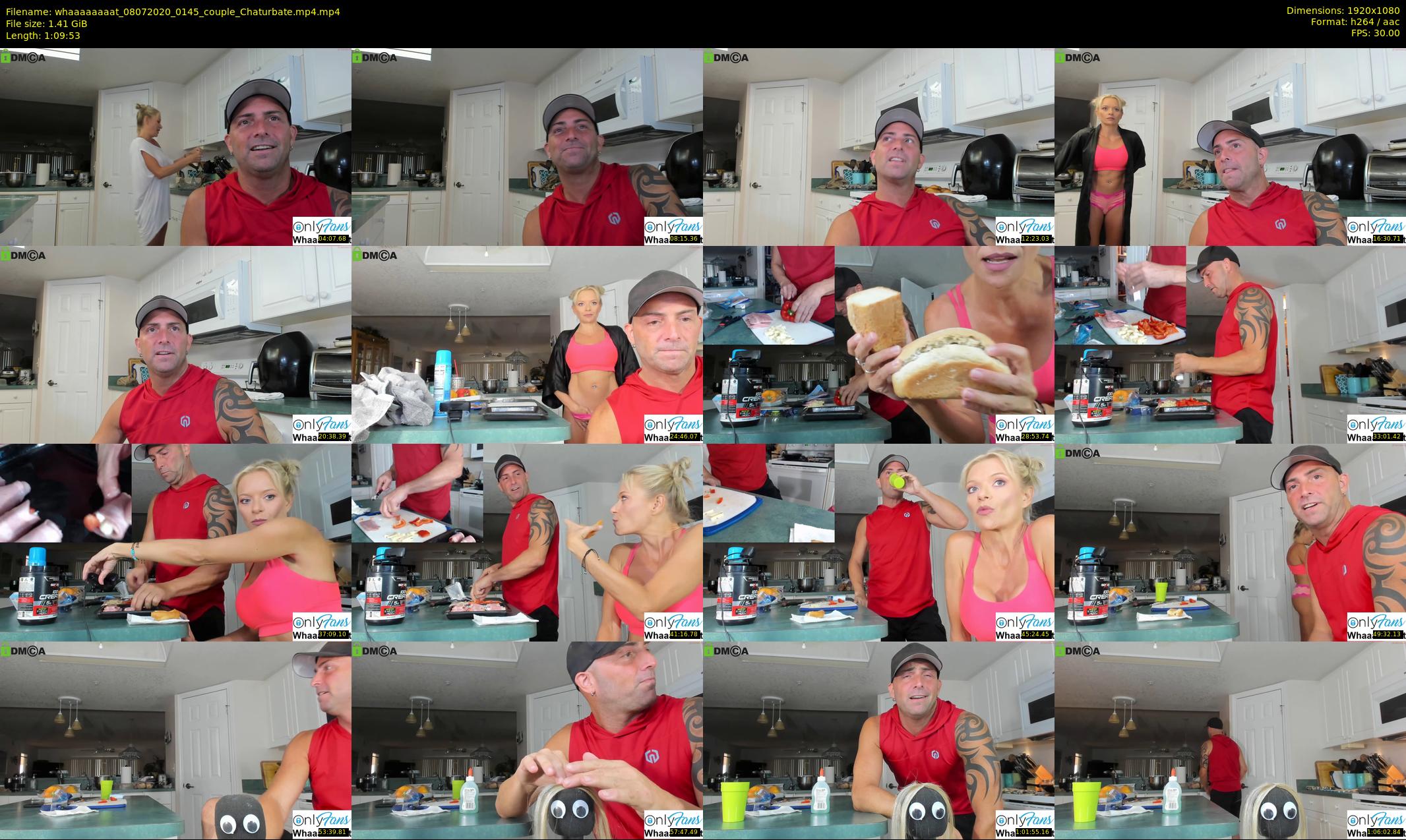whaaaaaaaat — 70 minute Chaturbate couple cam show recording, 1080p, Jul 8, 2020