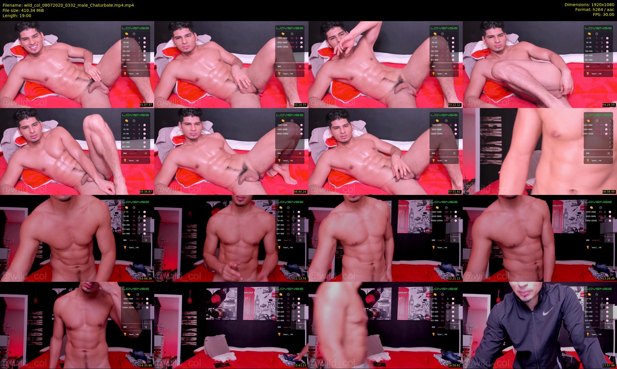 wild_col — 19 minute Chaturbate male cam show recording, 1080p, Jul 8, 2020