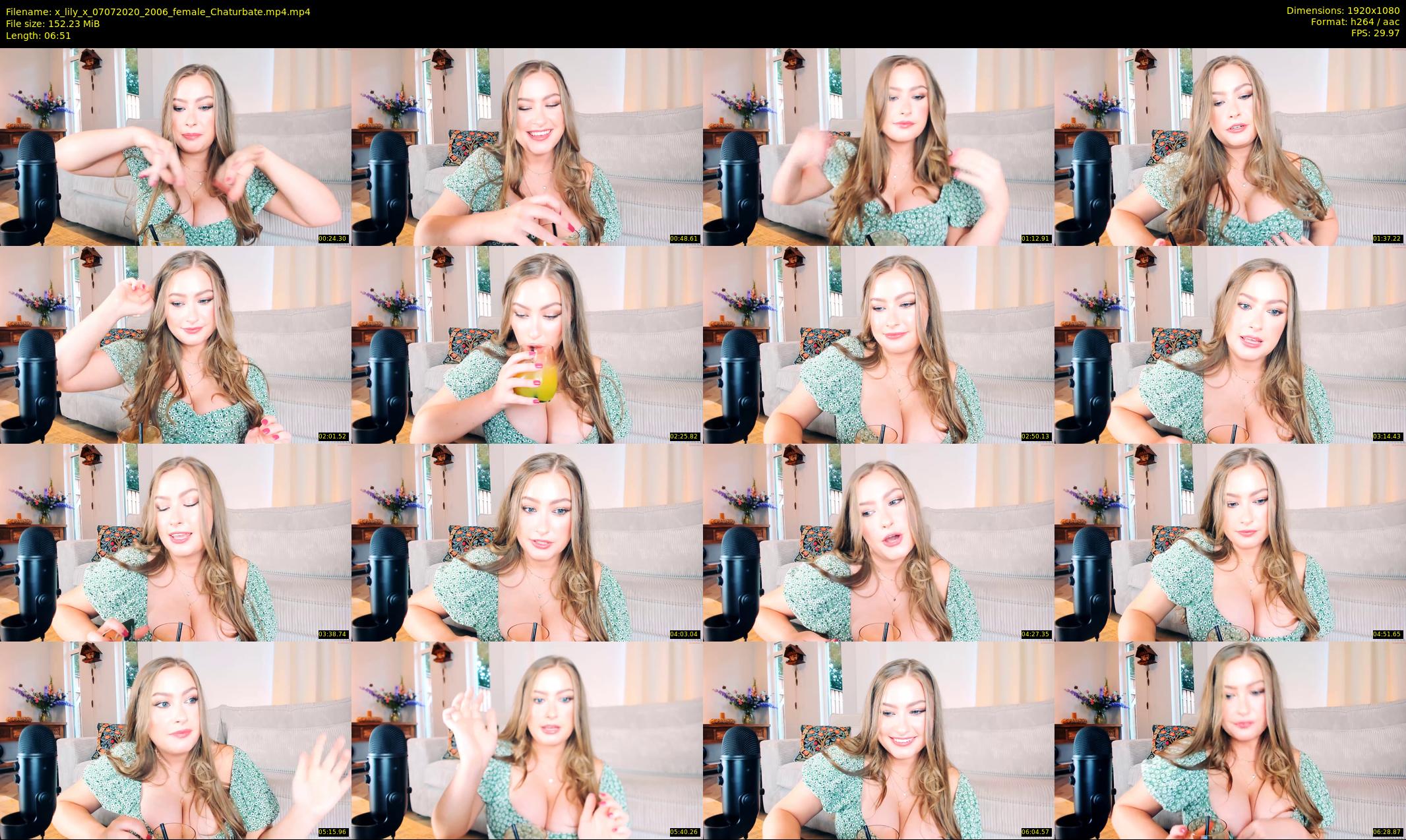 x_lily_x — 7 minute Chaturbate female cam show recording, 1080p, Jul 7, 2020