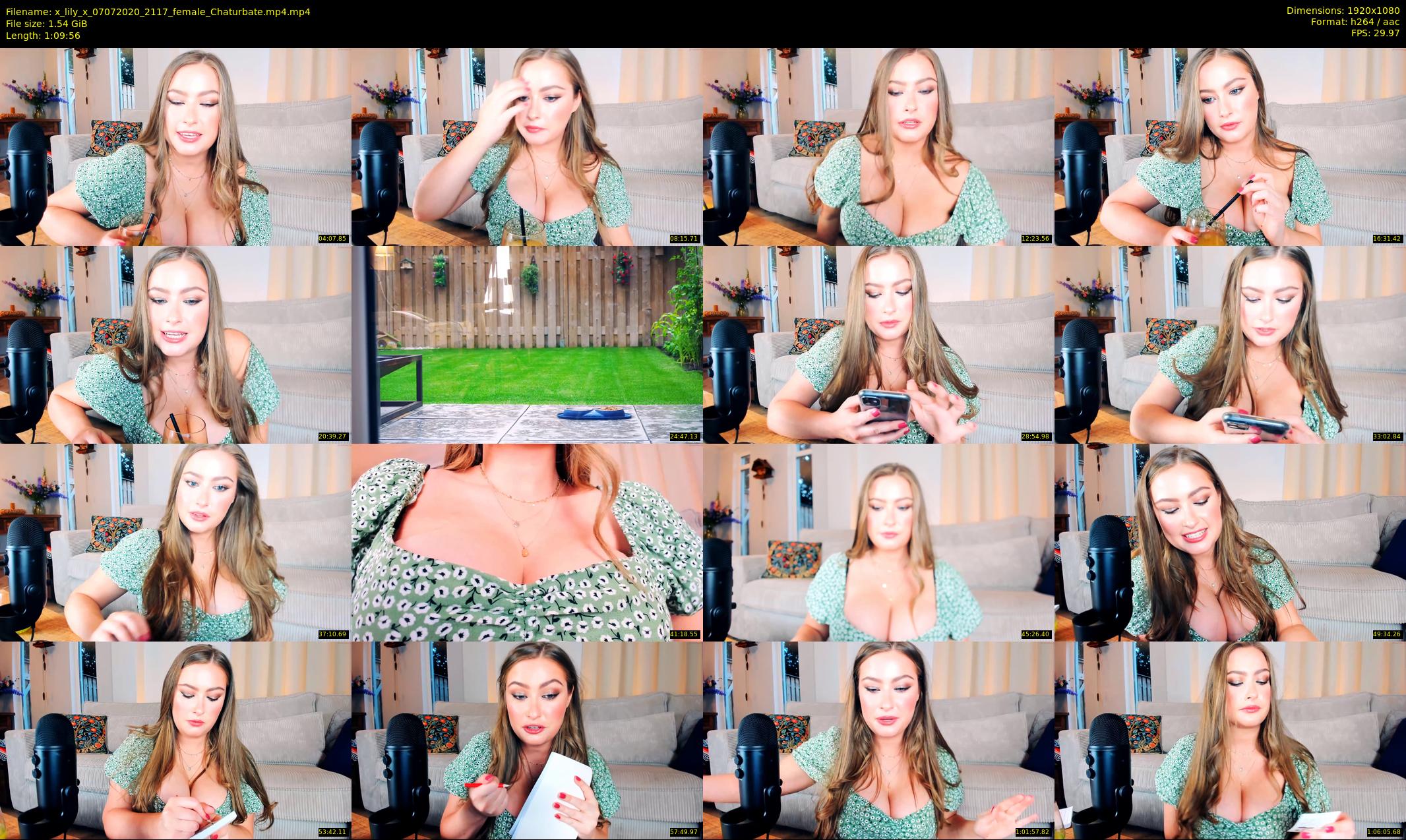 x_lily_x — 70 minute Chaturbate female cam show recording, 1080p, Jul 7, 2020