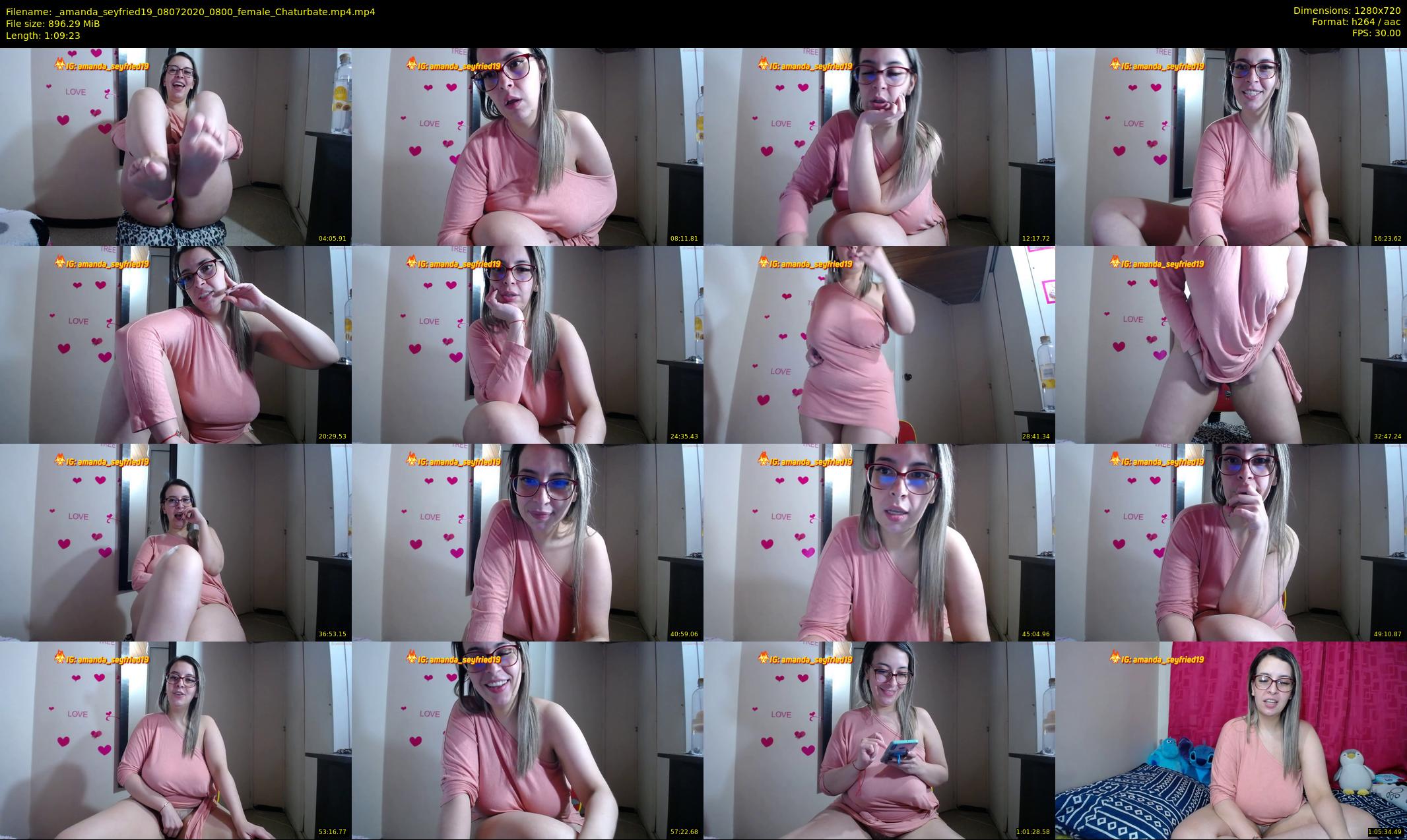 _amanda_seyfried19 — 70 minute Chaturbate female cam show recording, 720p, Jul 8, 2020