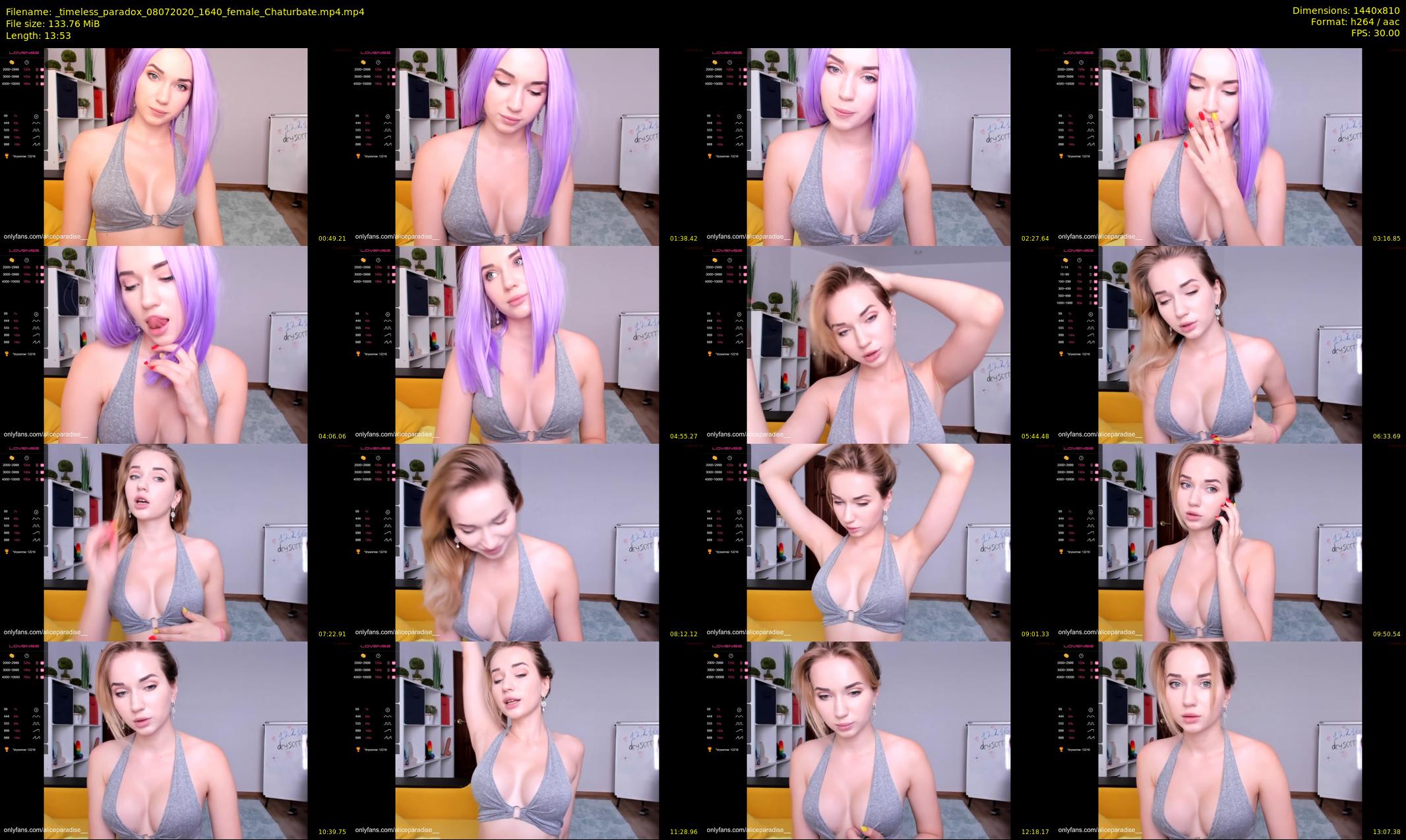 _timeless_paradox — 14 minute Chaturbate female cam show recording, 720p, Jul 8, 2020