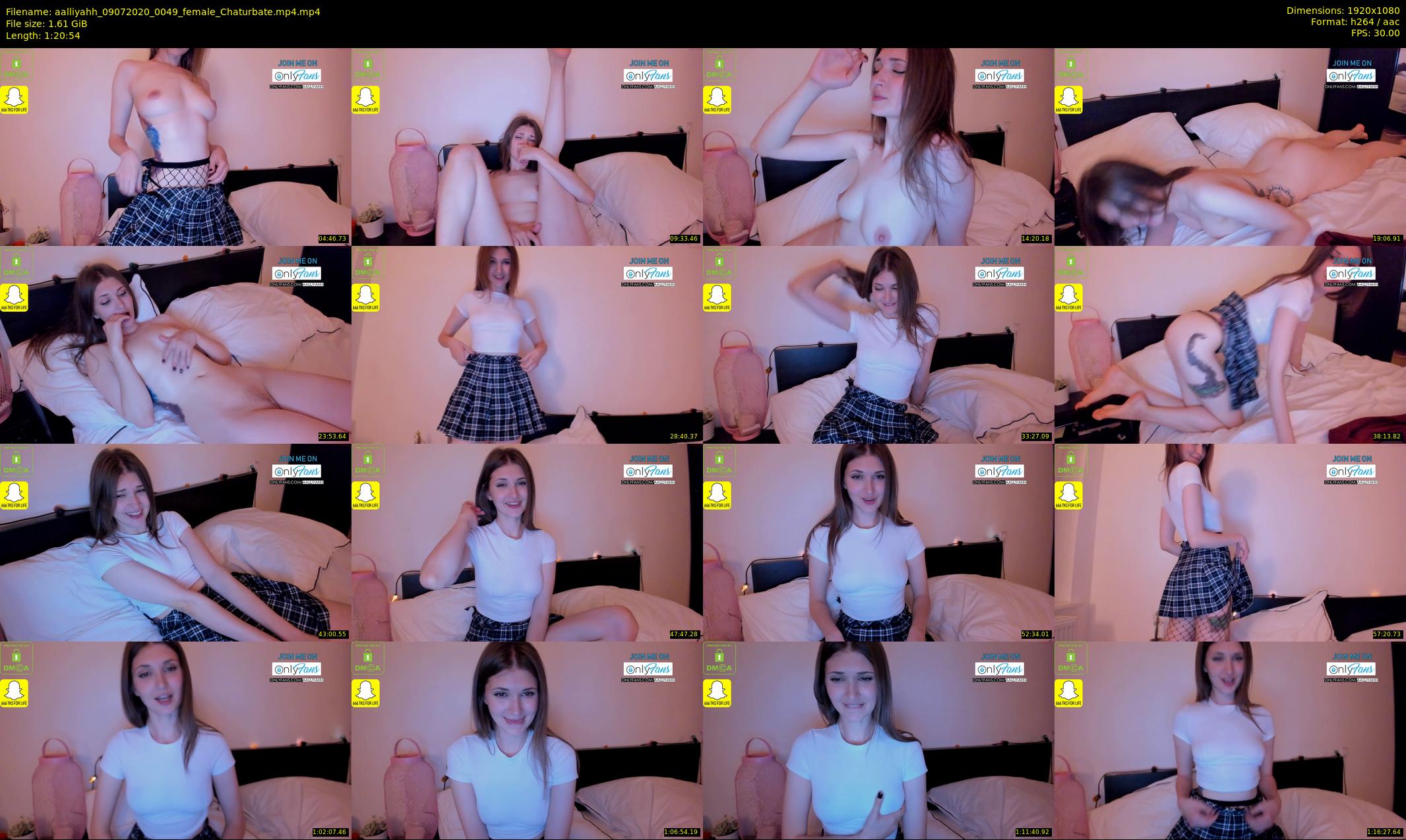 aalliyahh — 81 minute Chaturbate female cam show recording, 1080p, Jul 9, 2020