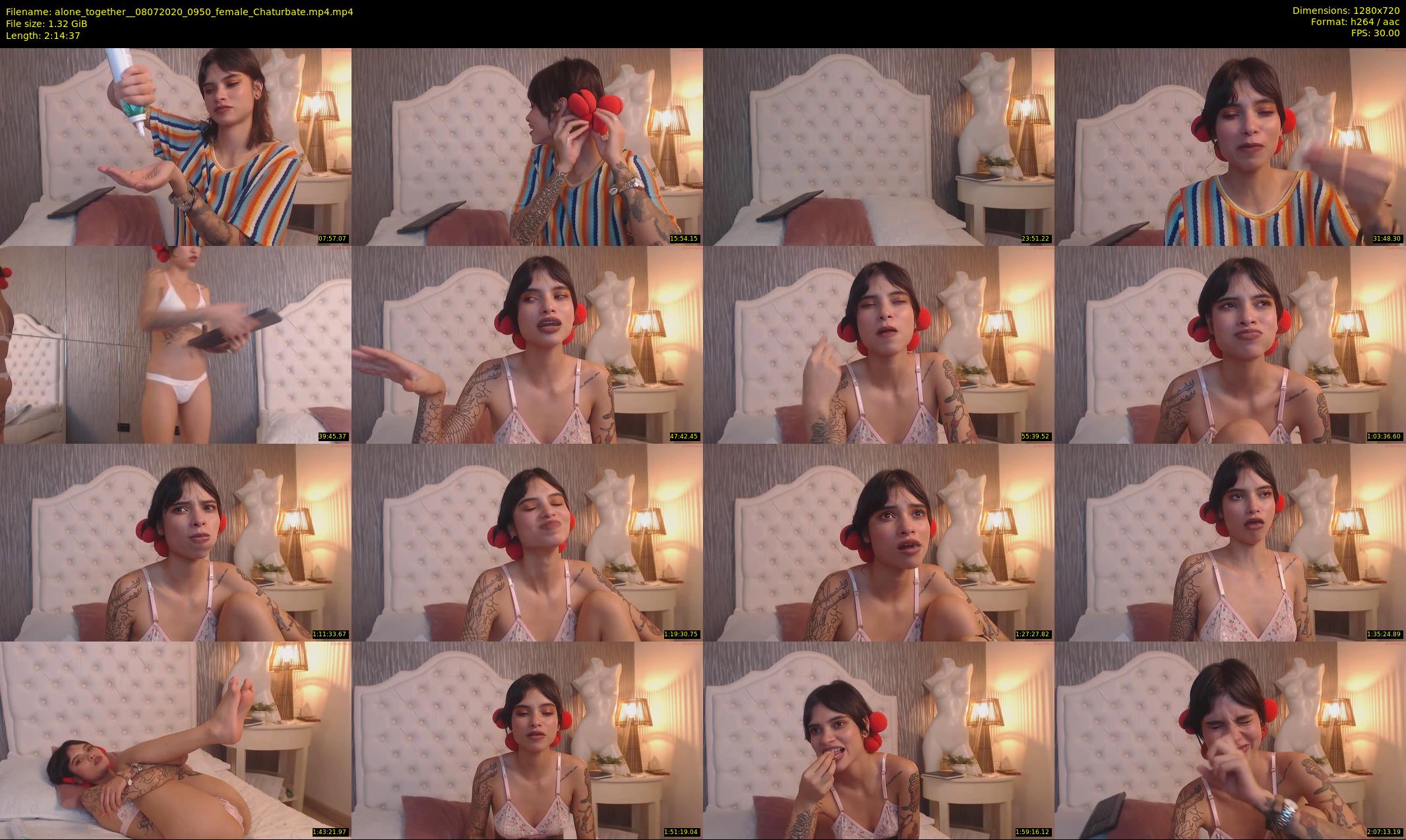 alone_together_ — 135 minute Chaturbate female cam show recording, 720p, Jul 8, 2020