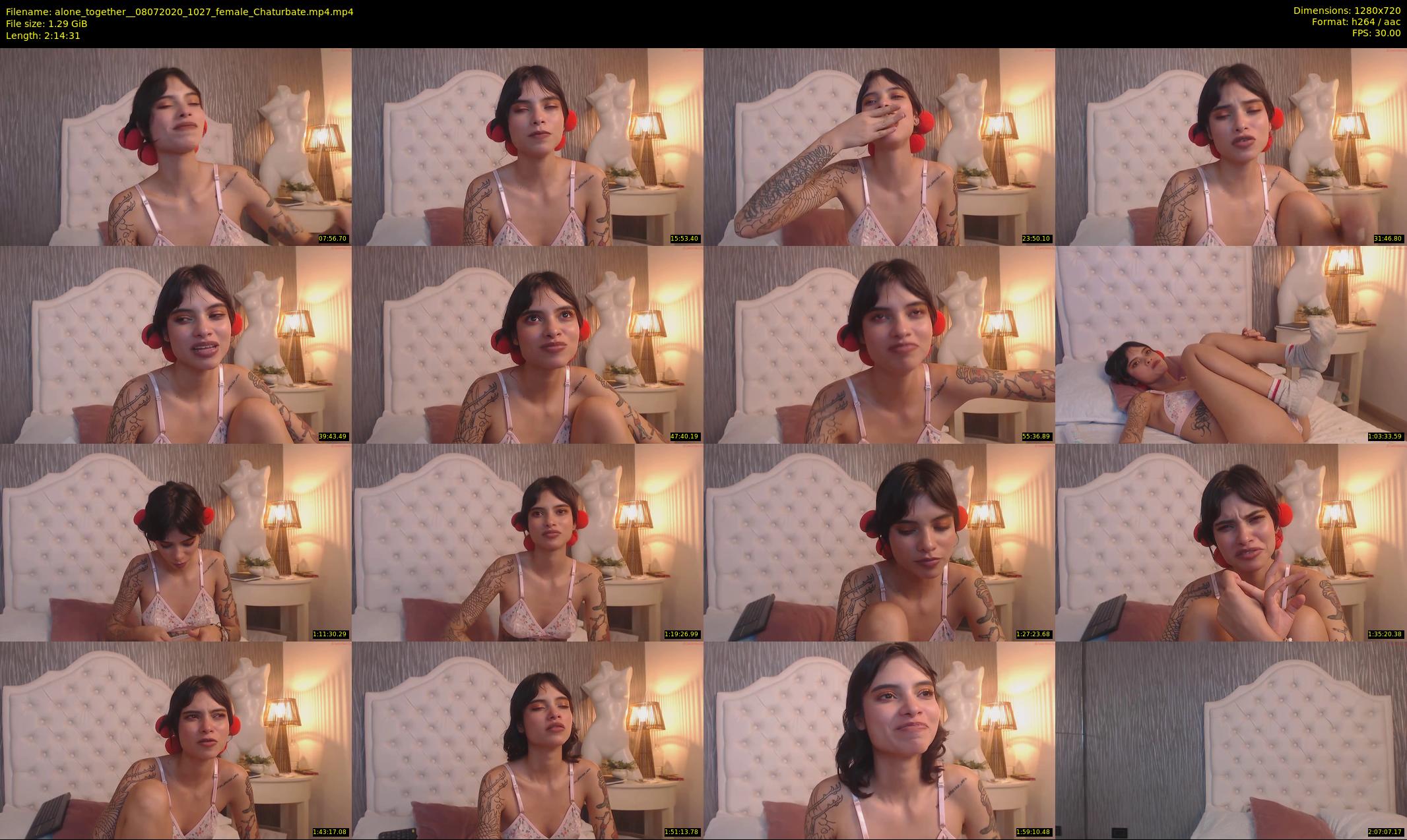 alone_together_ — 135 minute Chaturbate female cam show recording, 720p, Jul 8, 2020