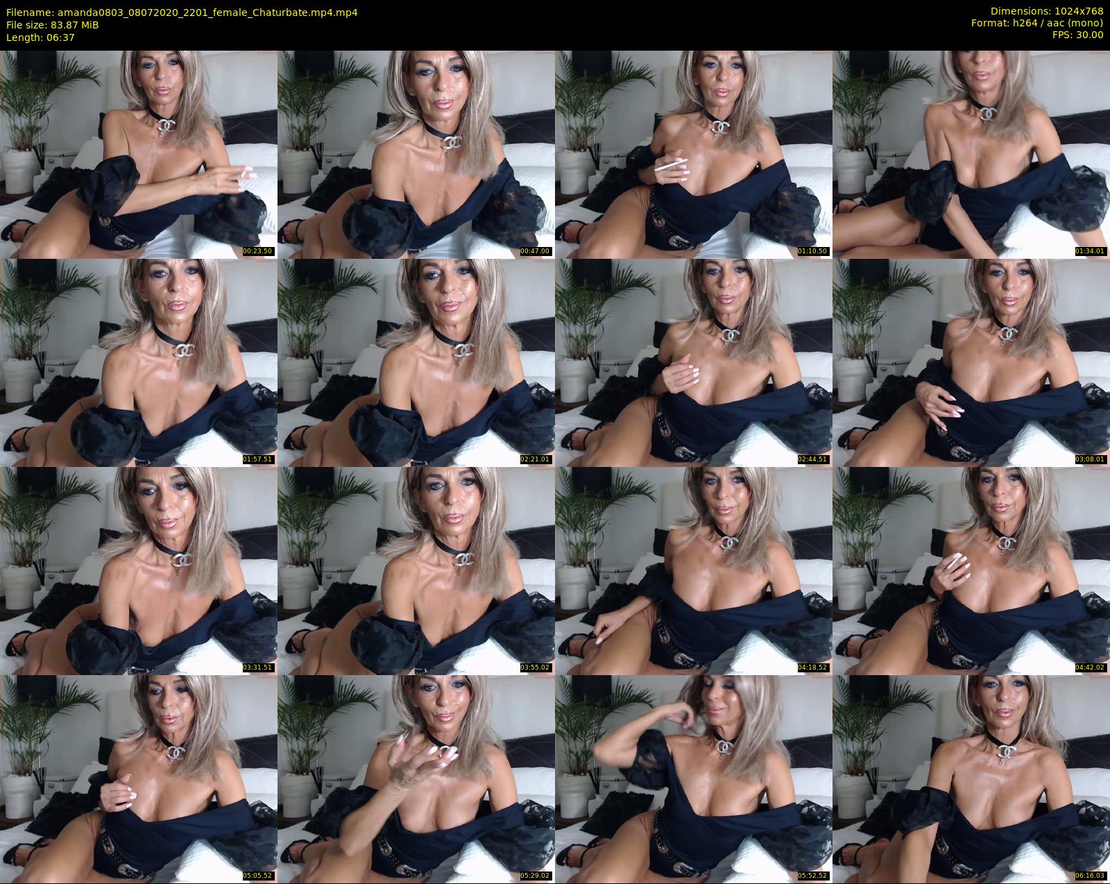 amanda0803 — 7 minute Chaturbate female cam show recording, 720p, Jul 8, 2020