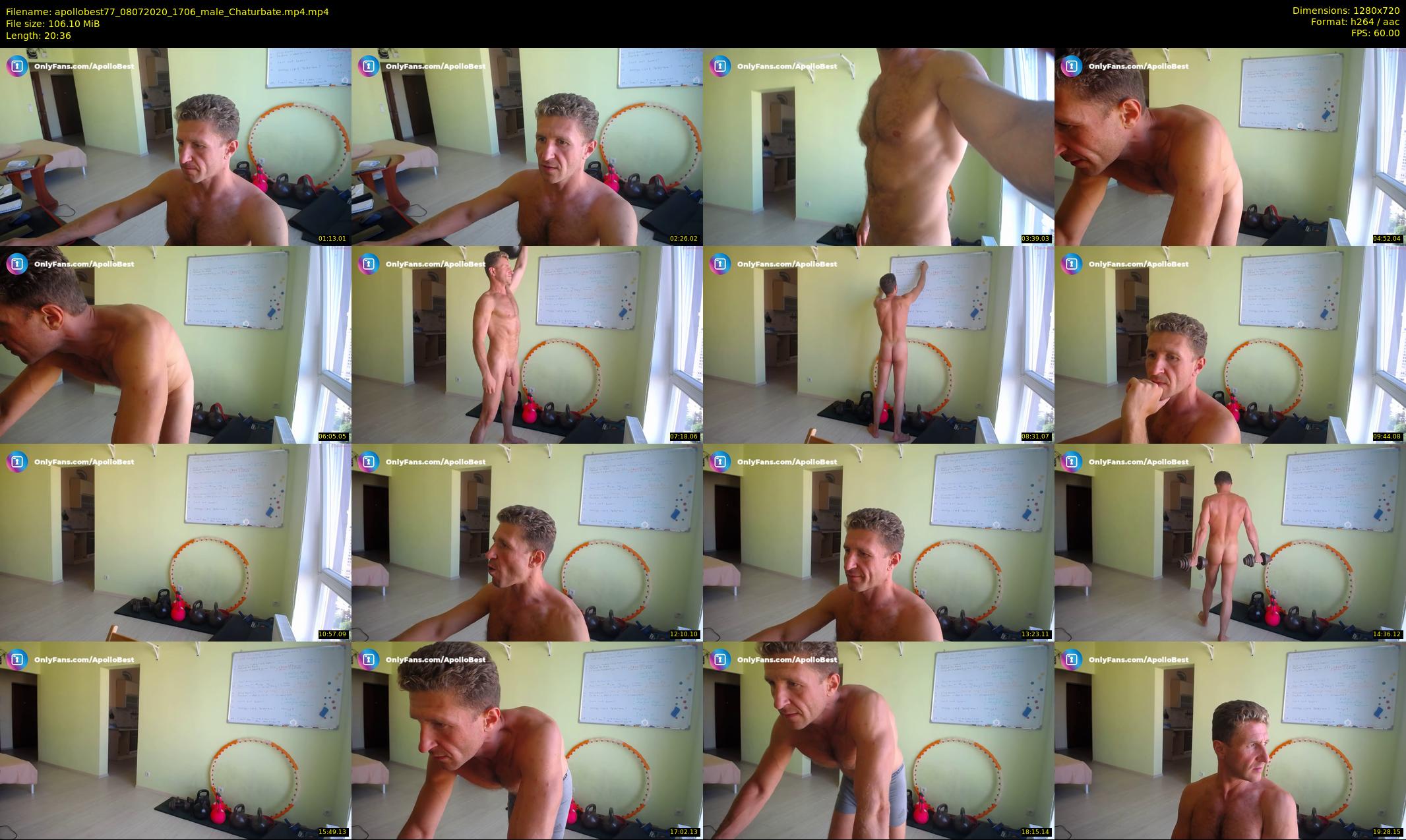 apollobest77 — 21 minute Chaturbate male cam show recording, 720p, Jul 8, 2020