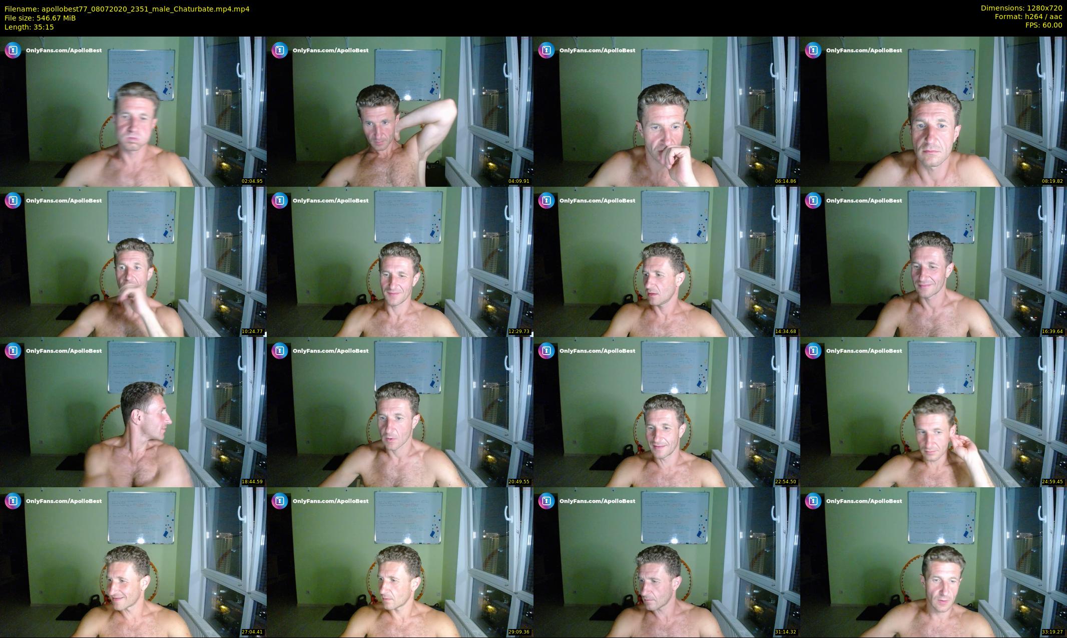 apollobest77 — 36 minute Chaturbate male cam show recording, 720p, Jul 8, 2020