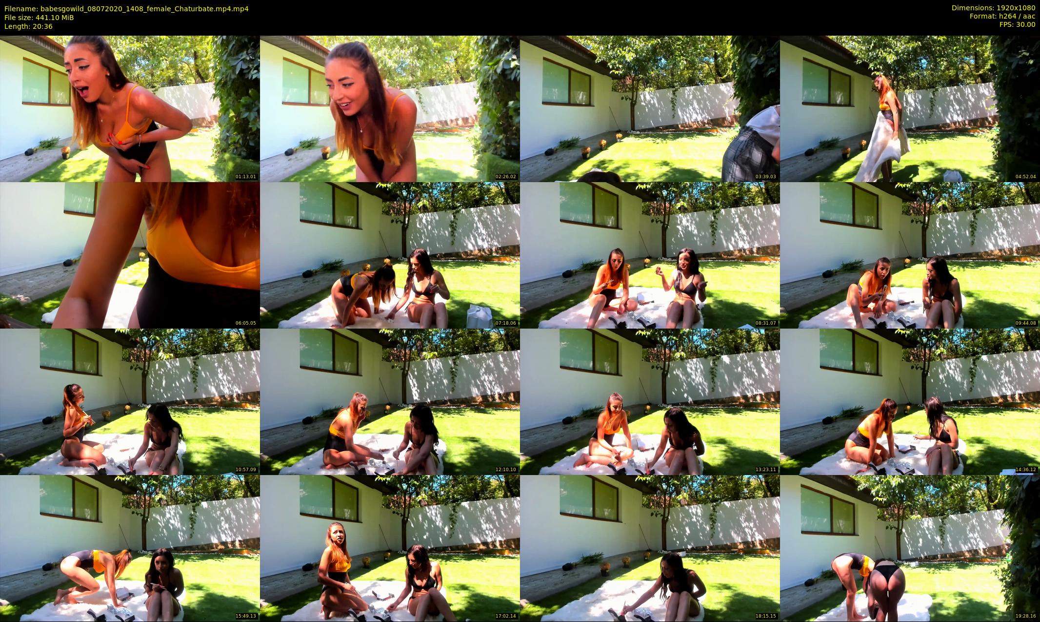 babesgowild — 21 minute Chaturbate couple cam show recording, 1080p, Jul 8, 2020
