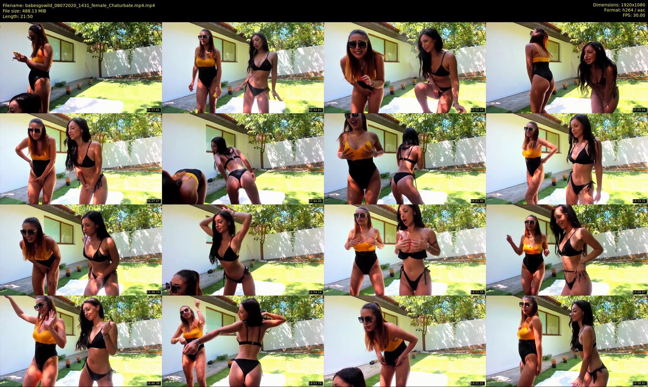 babesgowild — 22 minute Chaturbate couple cam show recording, 1080p, Jul 8, 2020