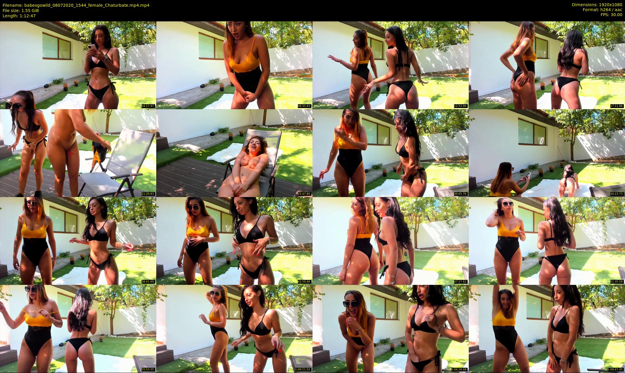 babesgowild — 73 minute Chaturbate couple cam show recording, 1080p, Jul 8, 2020