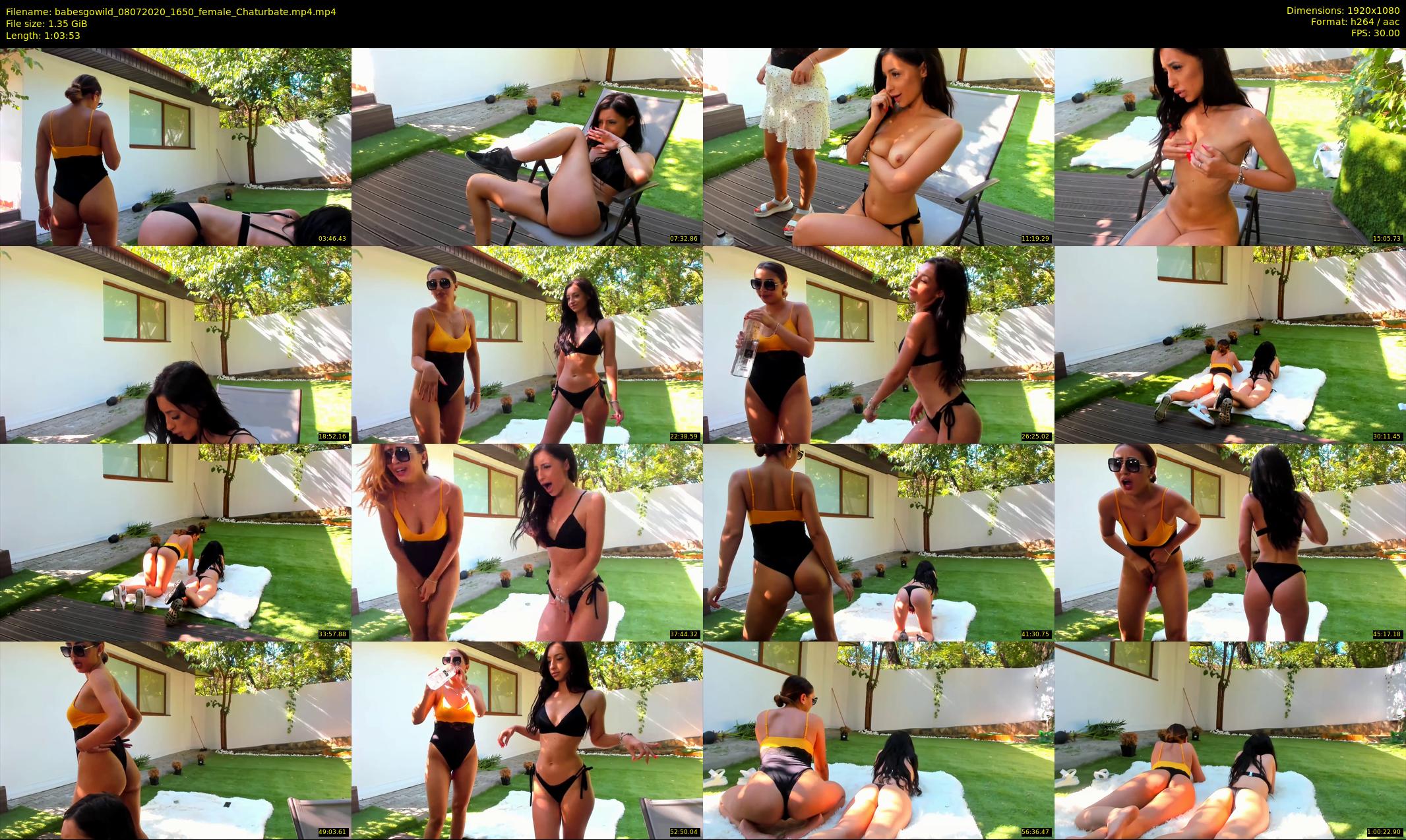 babesgowild — 64 minute Chaturbate couple cam show recording, 1080p, Jul 8, 2020