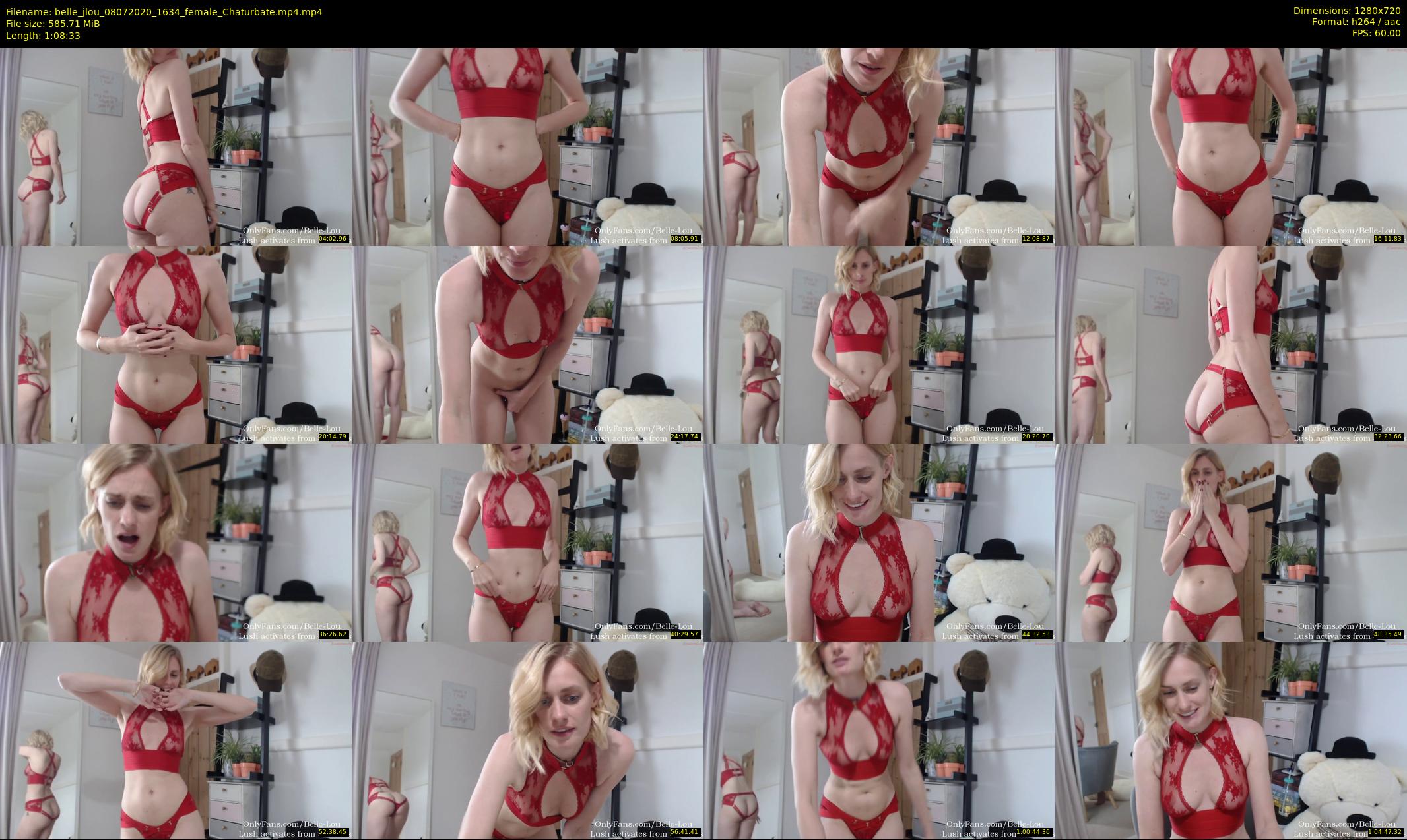 belle_jlou — 69 minute Chaturbate female cam show recording, 720p, Jul 8, 2020