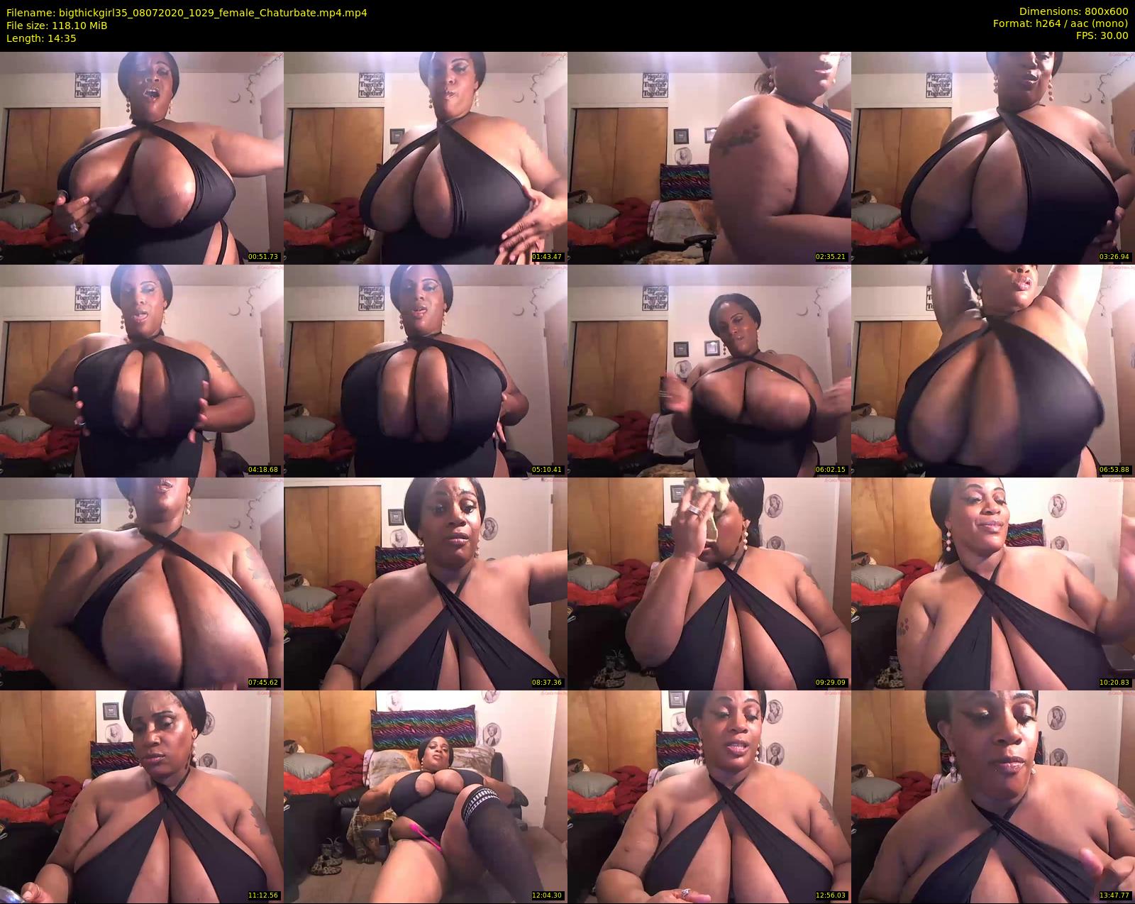 bigthickgirl35 — 15 minute Chaturbate female cam show recording, 480p, Jul 8, 2020