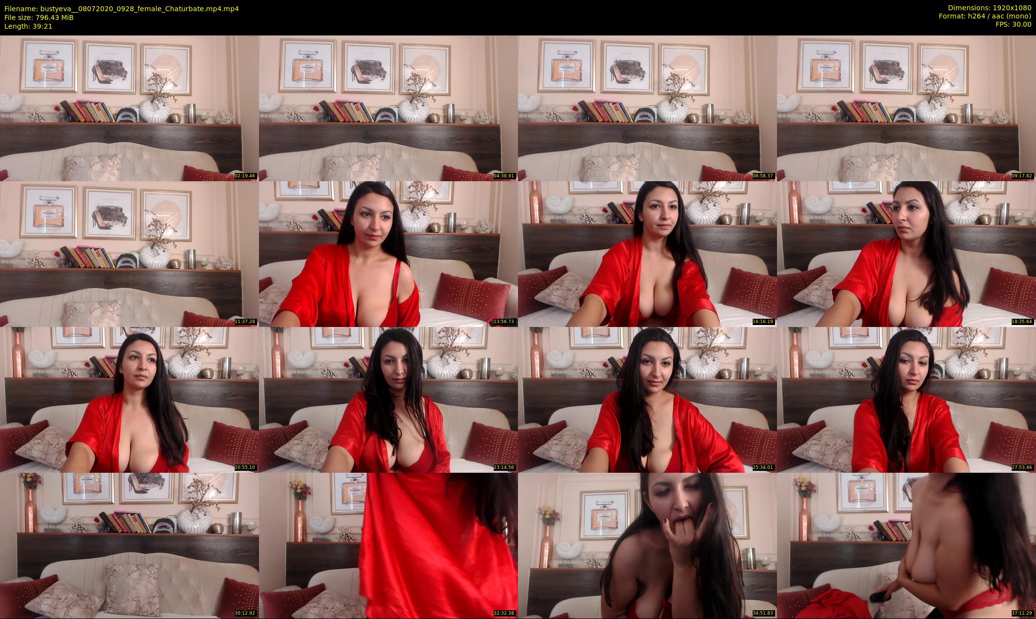bustyeva_ — 40 minute Chaturbate female cam show recording, 1080p, Jul 8, 2020