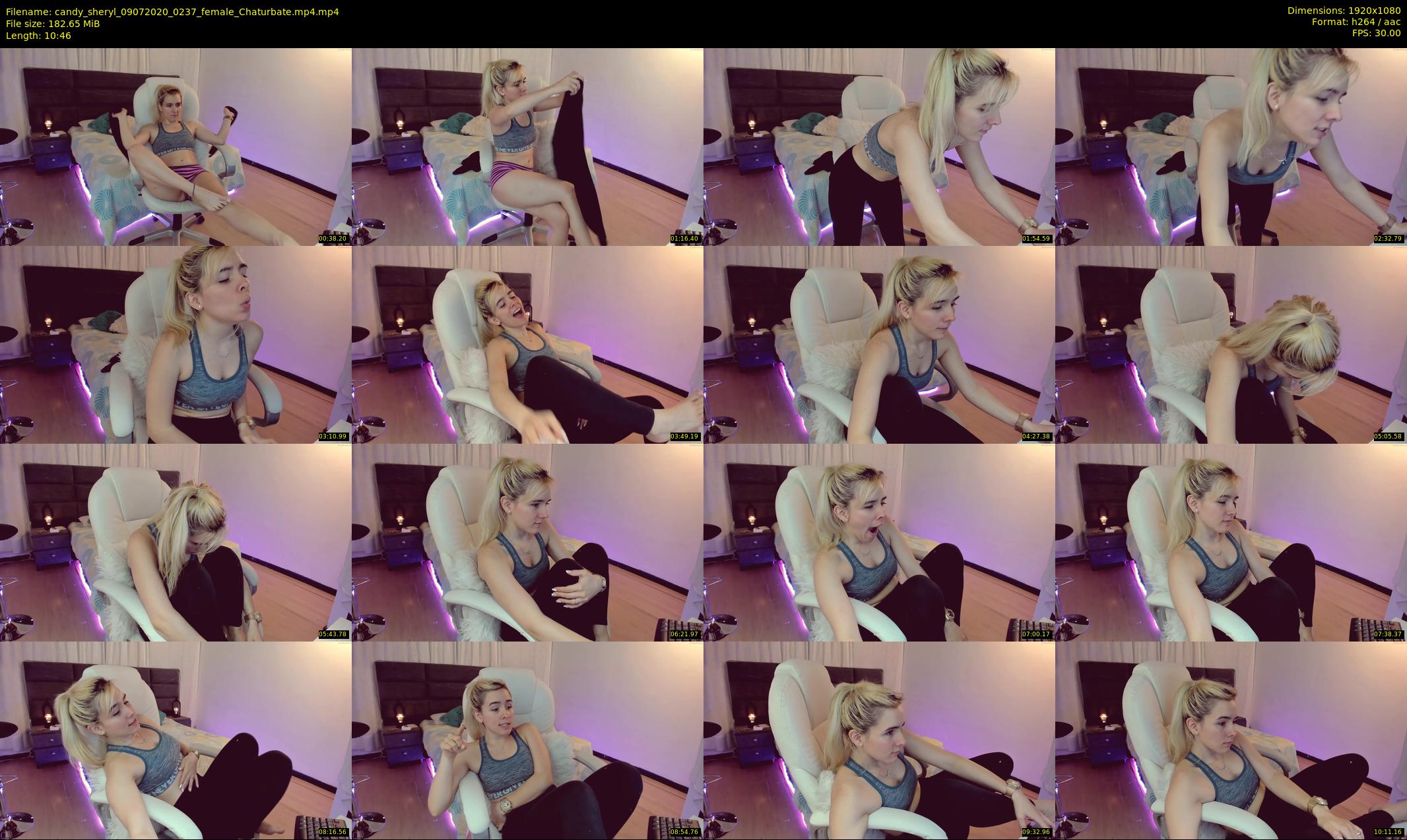 candy_sheryl — 11 minute Chaturbate female cam show recording, 1080p, Jul 9, 2020
