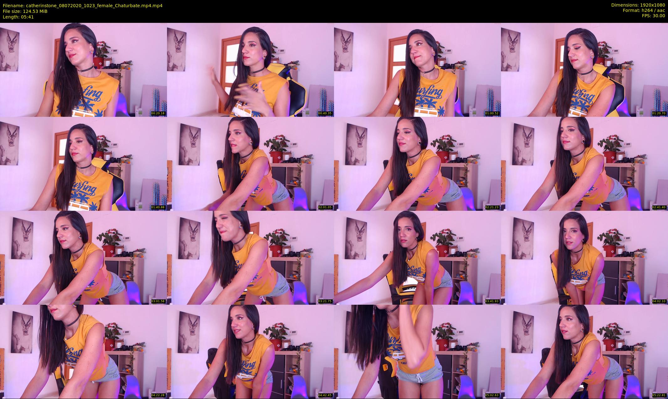 catherinstone — 6 minute Chaturbate female cam show recording, 1080p, Jul 8, 2020