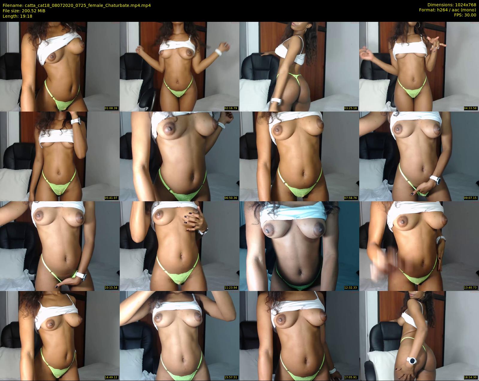 catta_cat18 — 20 minute Chaturbate female cam show recording, 720p, Jul 8, 2020