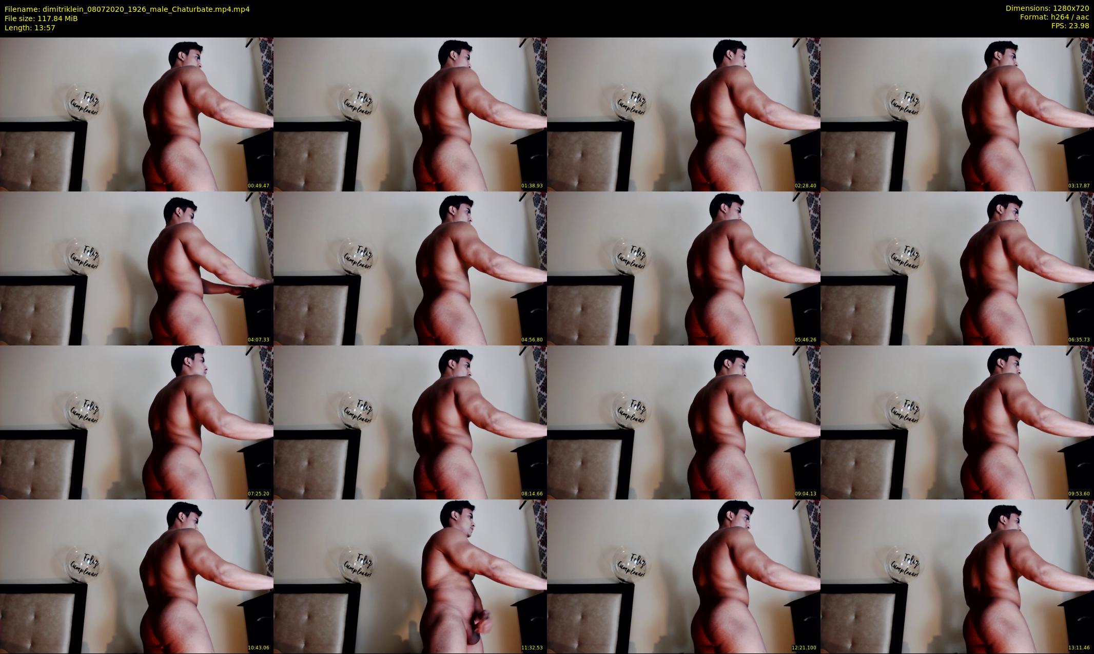 dimitriklein — 14 minute Chaturbate male cam show recording, 720p, Jul 8, 2020