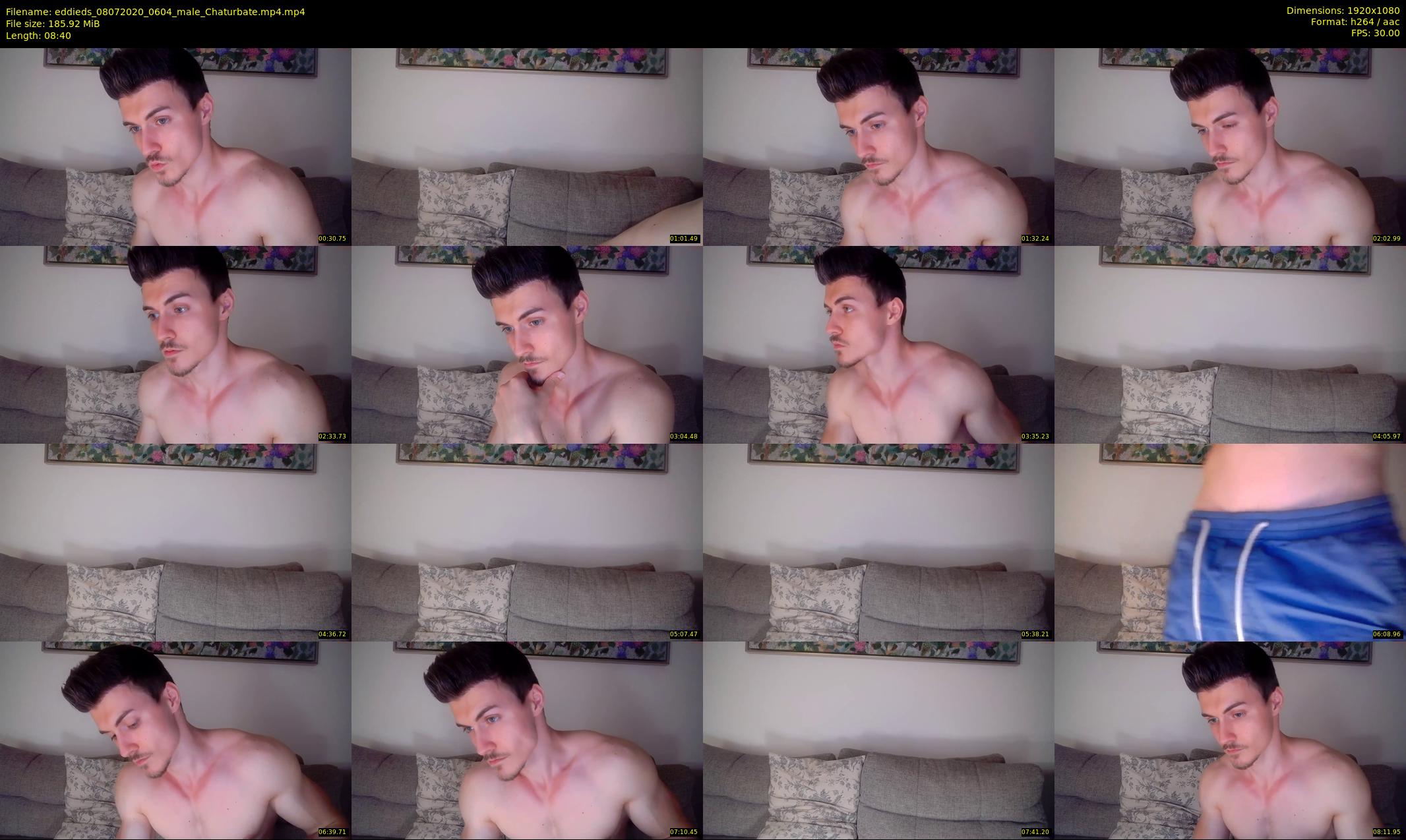eddieds — 9 minute Chaturbate male cam show recording, 1080p, Jul 8, 2020