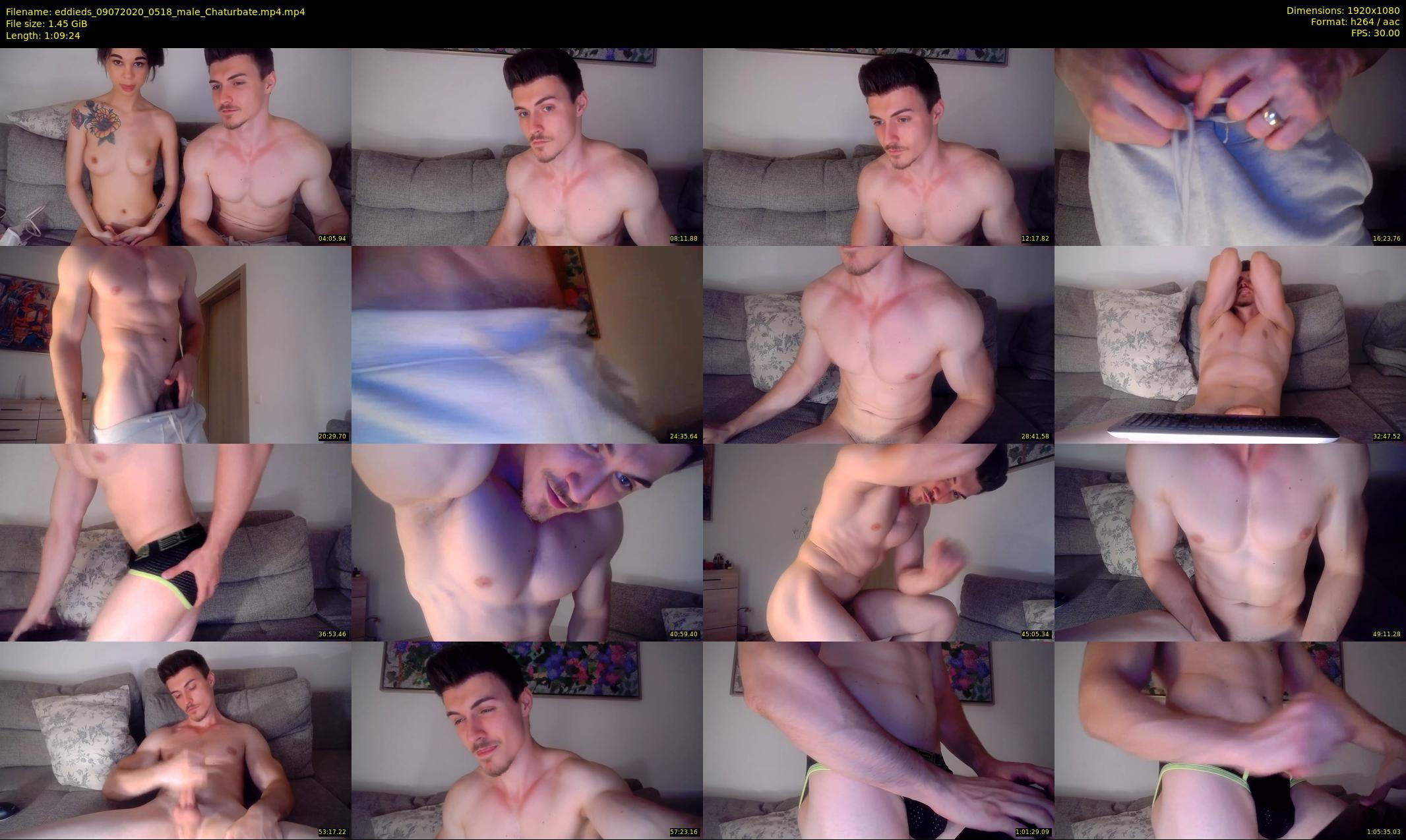 eddieds — 70 minute Chaturbate male cam show recording, 1080p, Jul 9, 2020