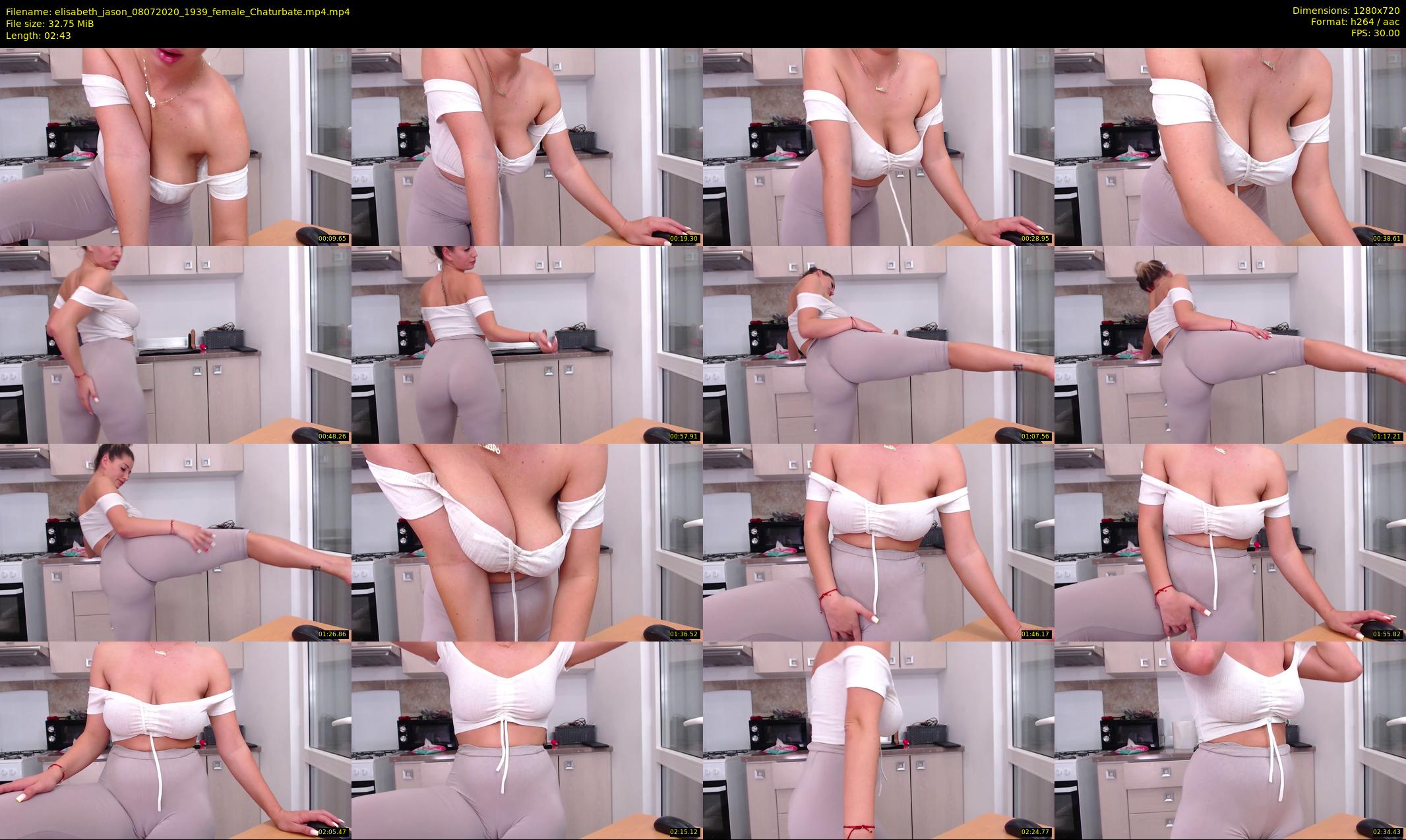 elisabeth_jason — 3 minute Chaturbate couple cam show recording, 720p, Jul 8, 2020