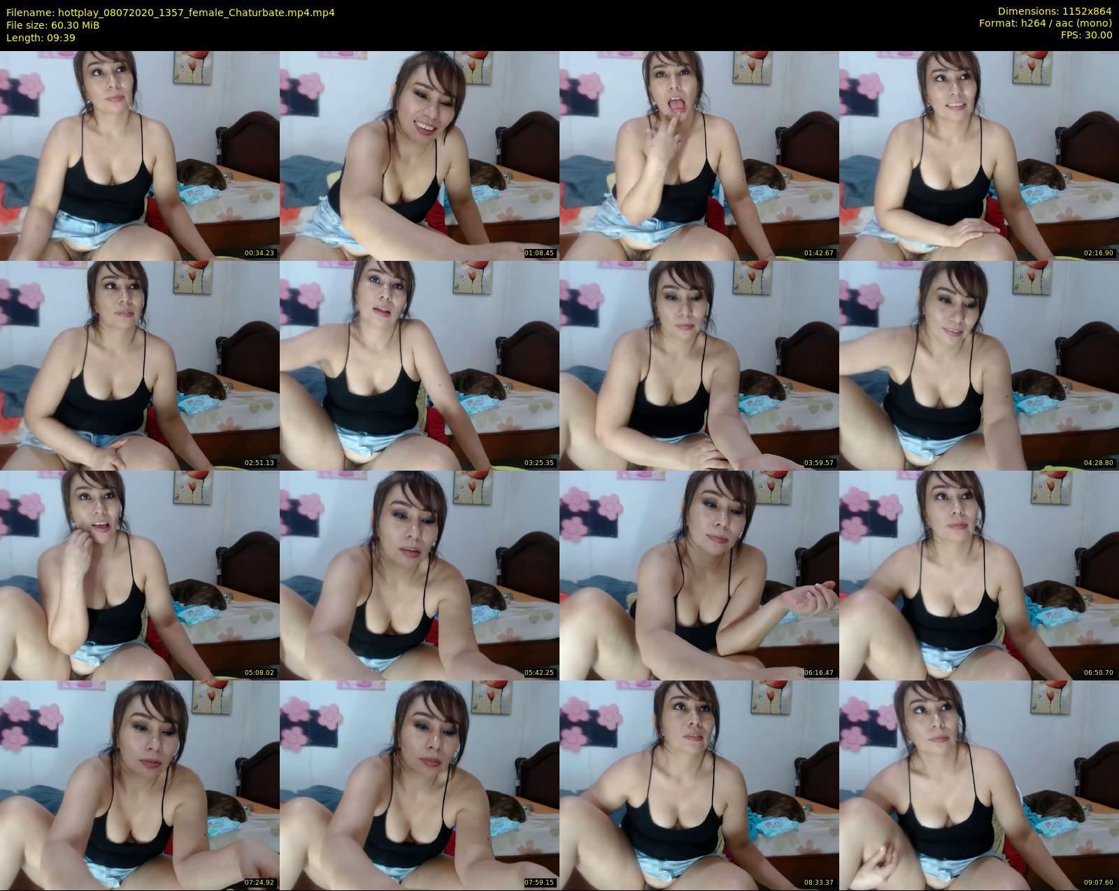 hottplay — 10 minute Chaturbate female cam show recording, 720p, Jul 8, 2020