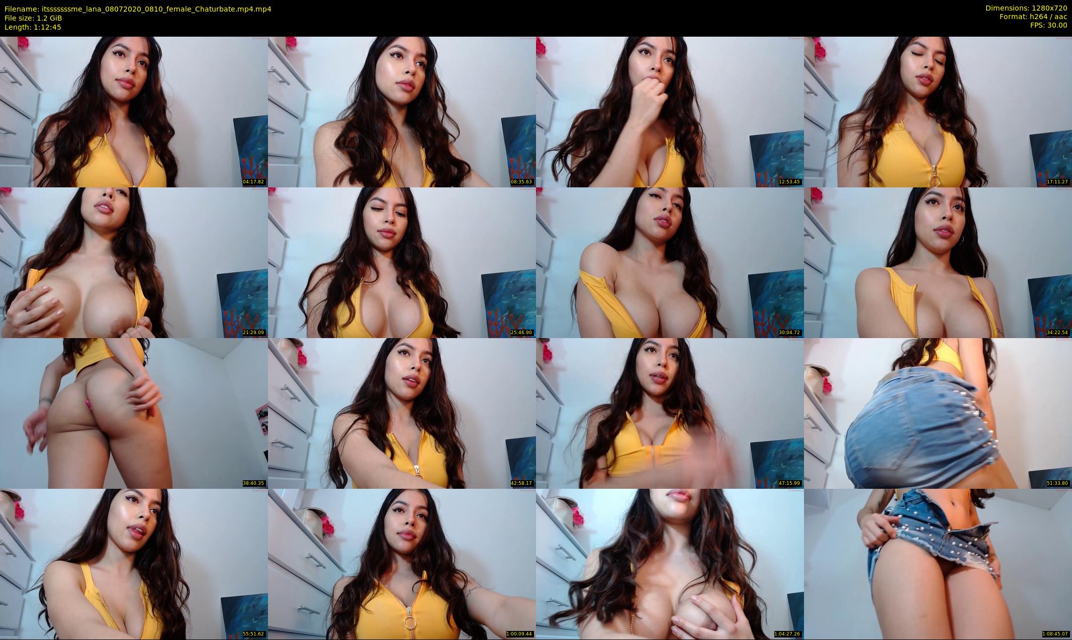 itsssssssme_lana — 73 minute Chaturbate female cam show recording, 720p, Jul 8, 2020