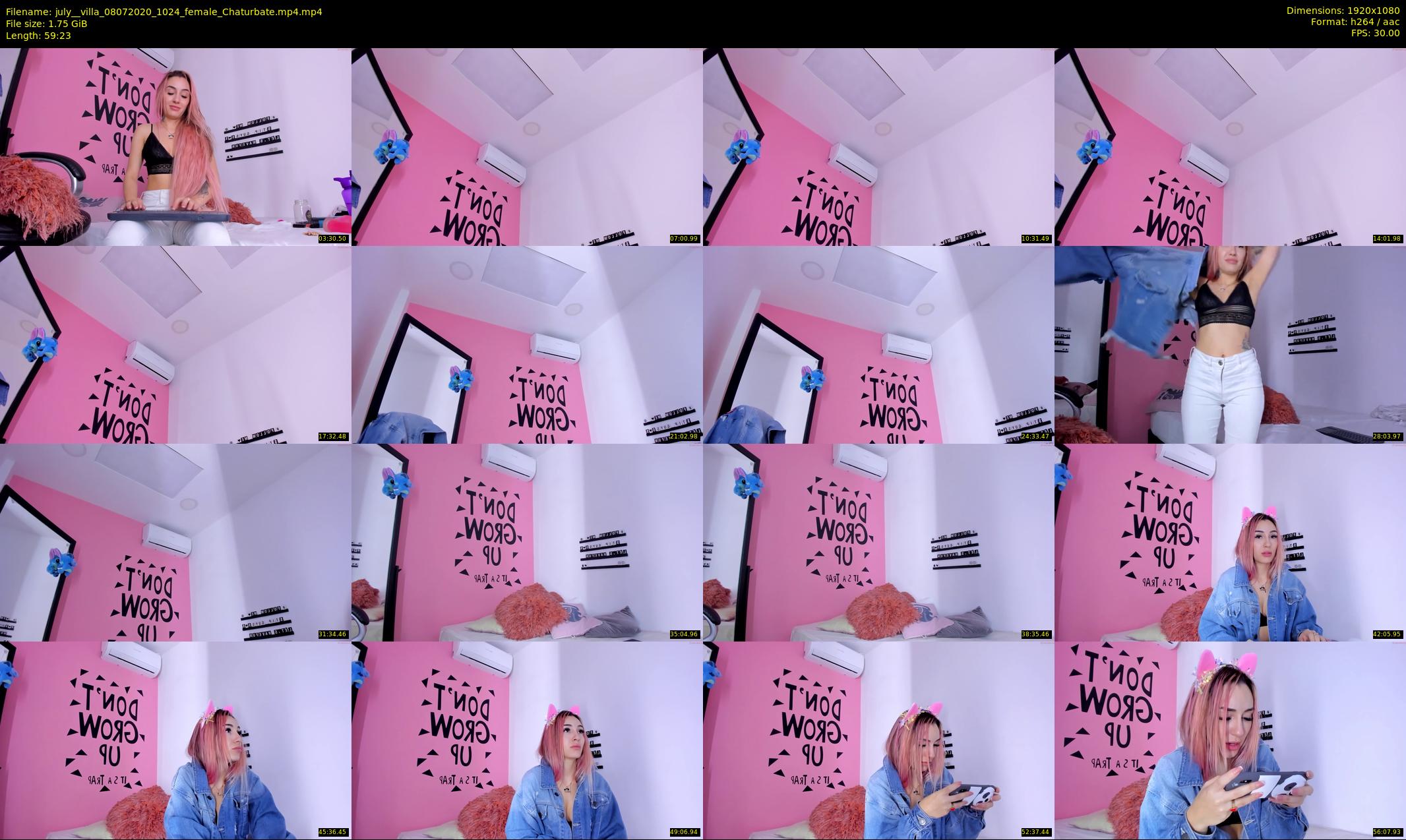 july__villa — 60 minute Chaturbate female cam show recording, 1080p, Jul 8, 2020