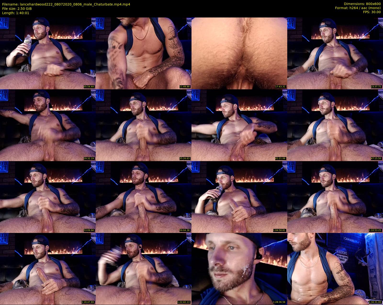lancehardwood222 — 101 minute Chaturbate male cam show recording, 480p, Jul 8, 2020