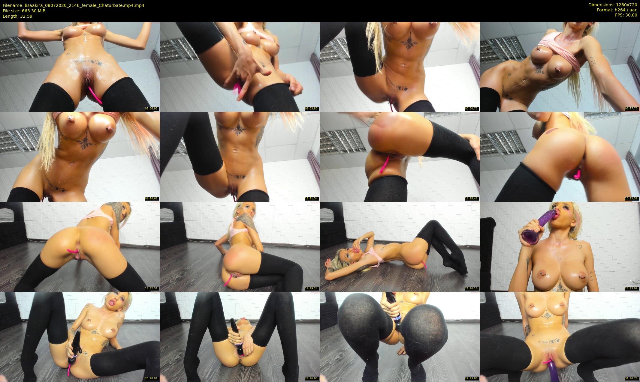 lisaakira — 33 minute Chaturbate female cam show recording, 720p, Jul 8, 2020