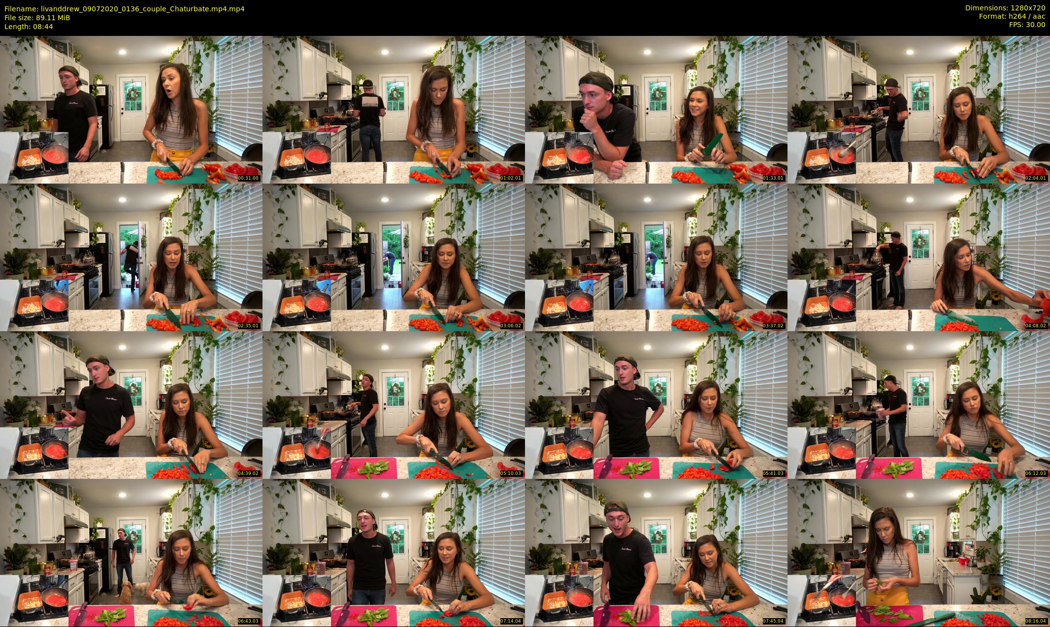 livanddrew — 9 minute Chaturbate couple cam show recording, 720p, Jul 9, 2020