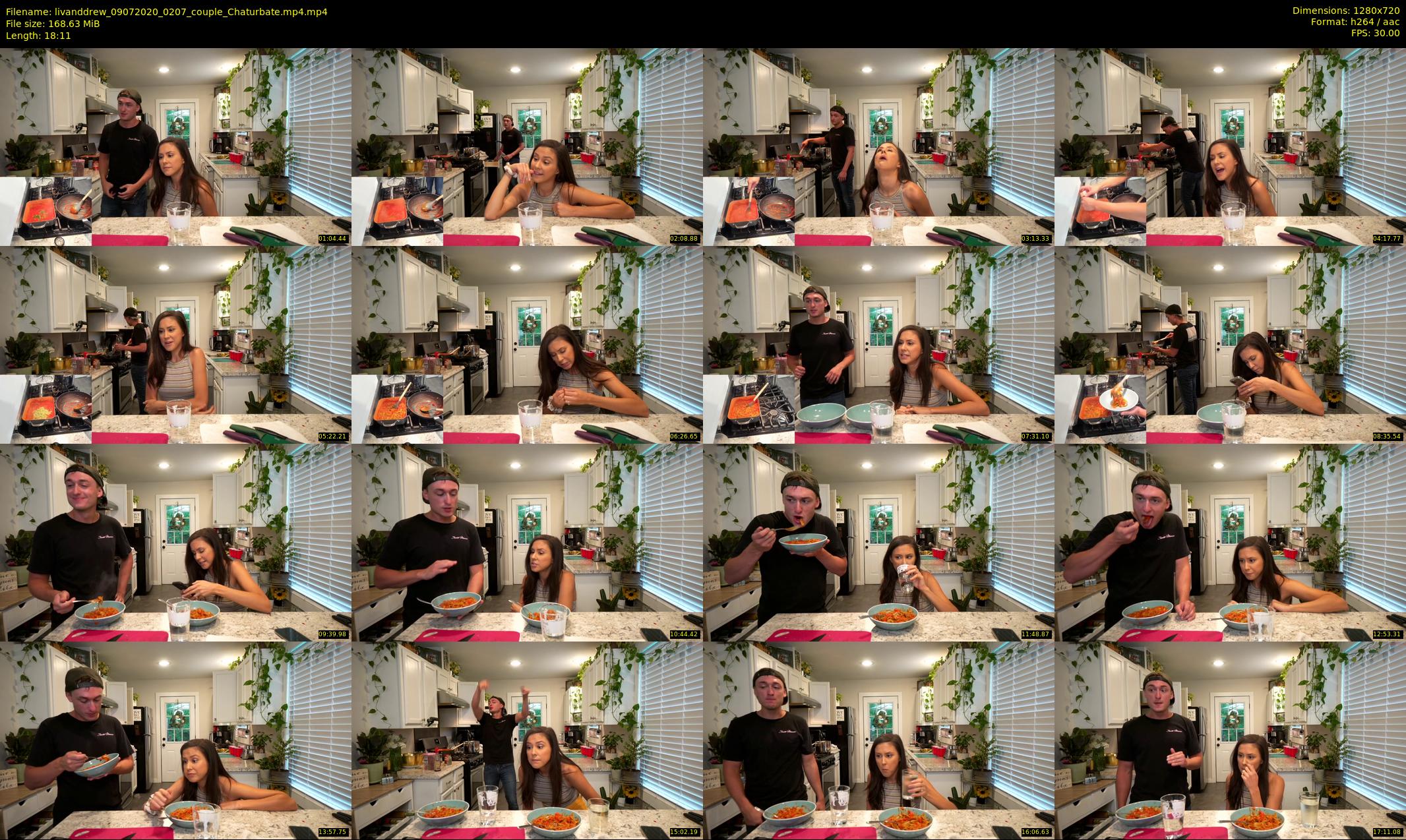livanddrew — 19 minute Chaturbate couple cam show recording, 720p, Jul 9, 2020