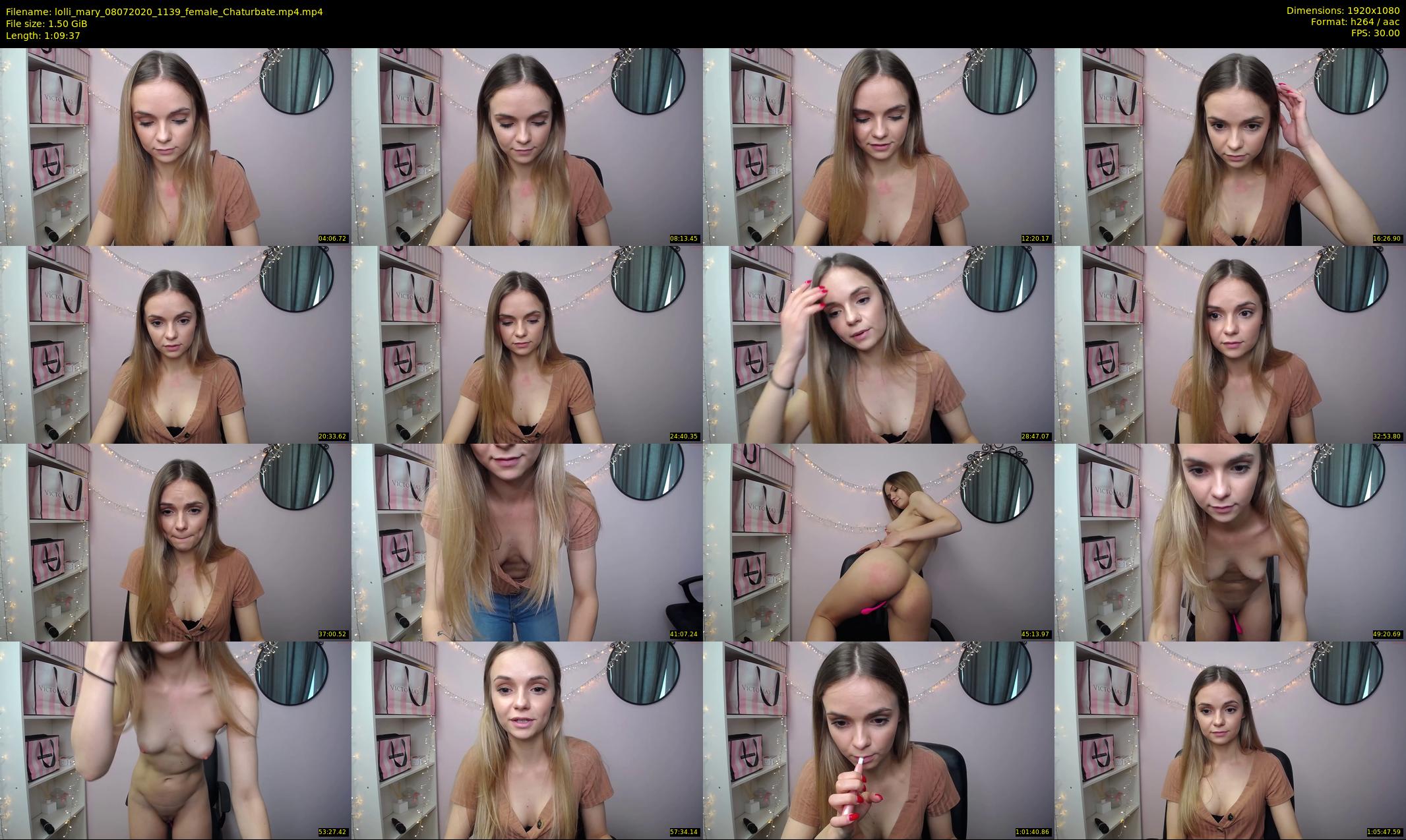 lolli_mary — 70 minute Chaturbate female cam show recording, 1080p, Jul 8, 2020