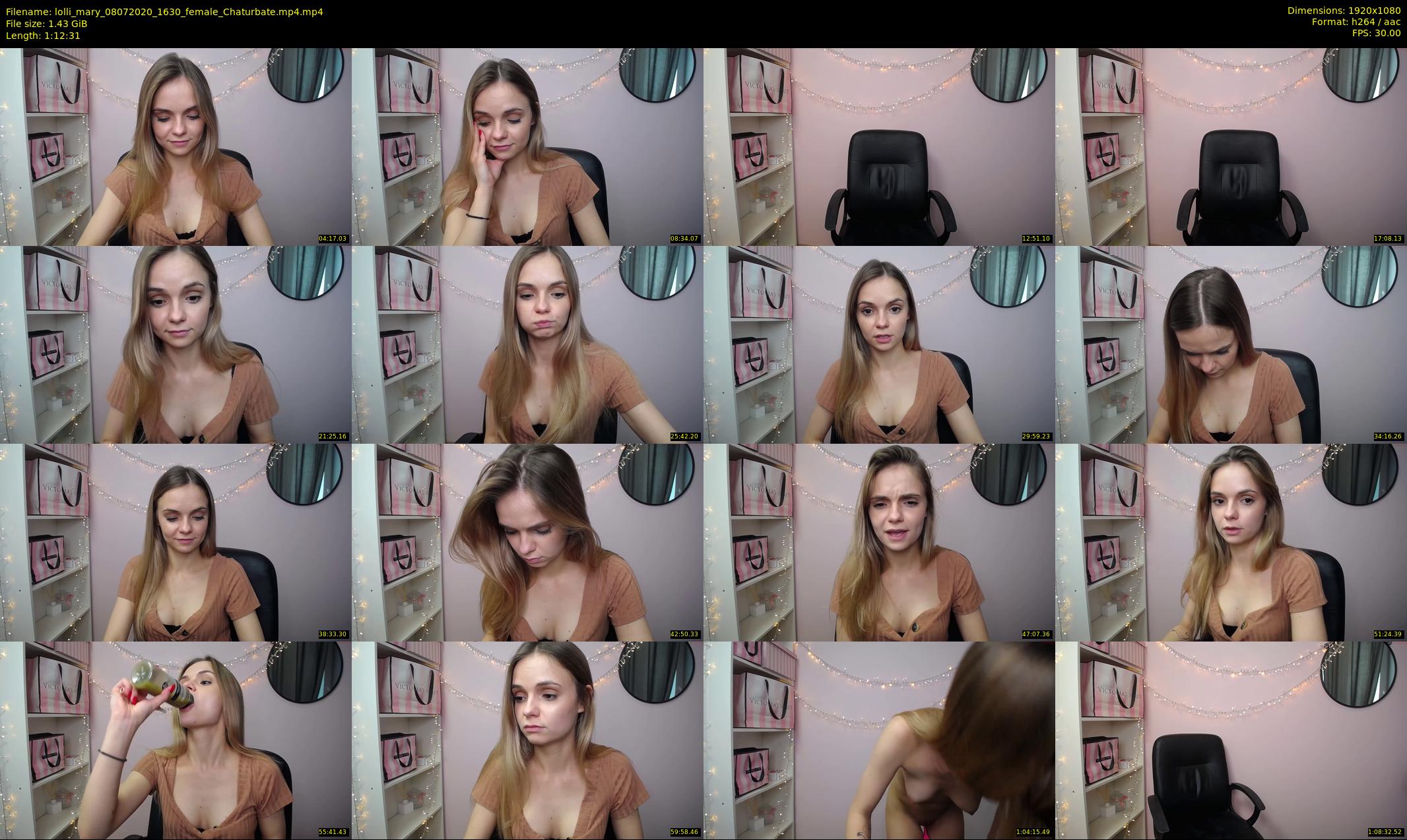 lolli_mary — 73 minute Chaturbate female cam show recording, 1080p, Jul 8, 2020