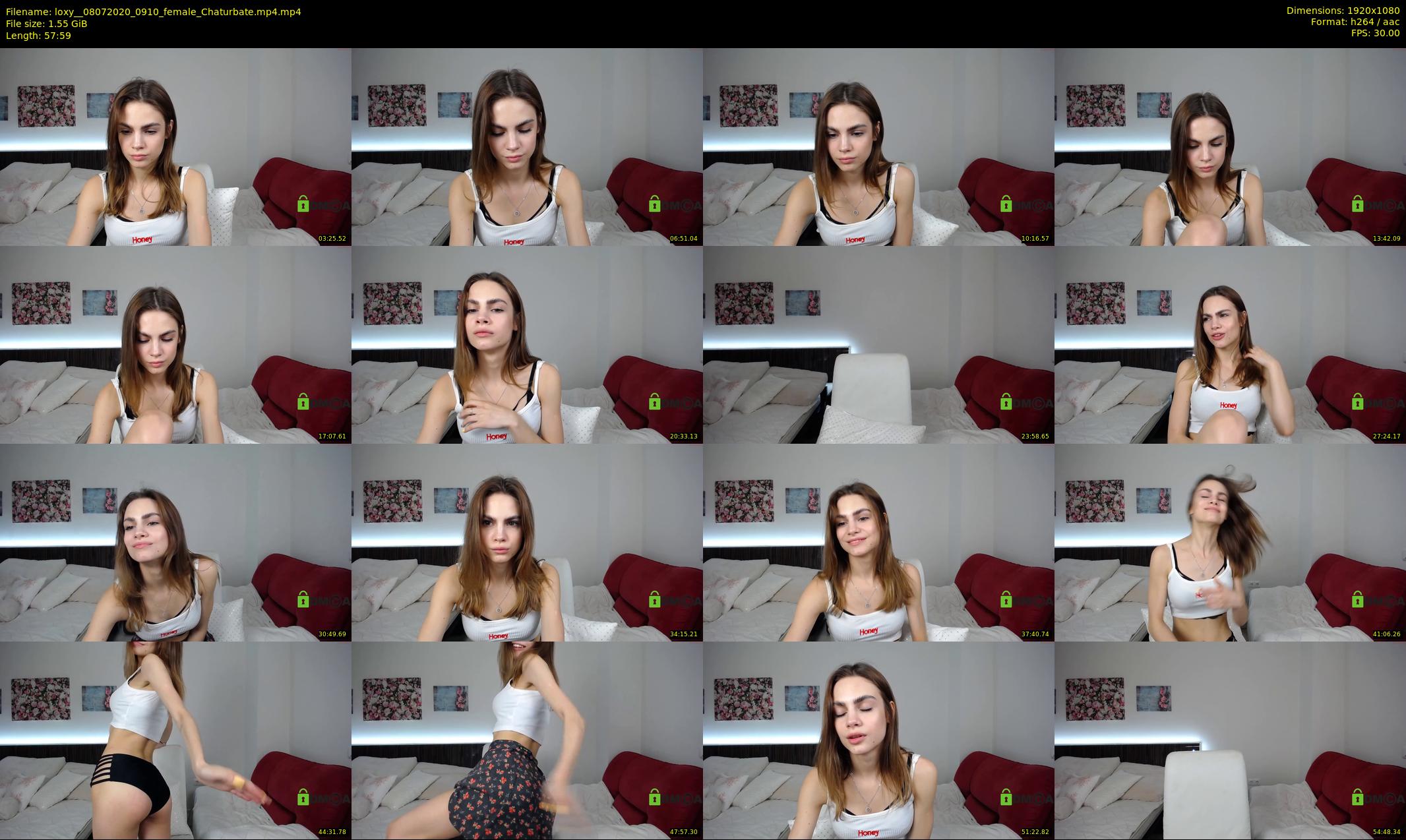 loxy_ — 58 minute Chaturbate female cam show recording, 1080p, Jul 8, 2020
