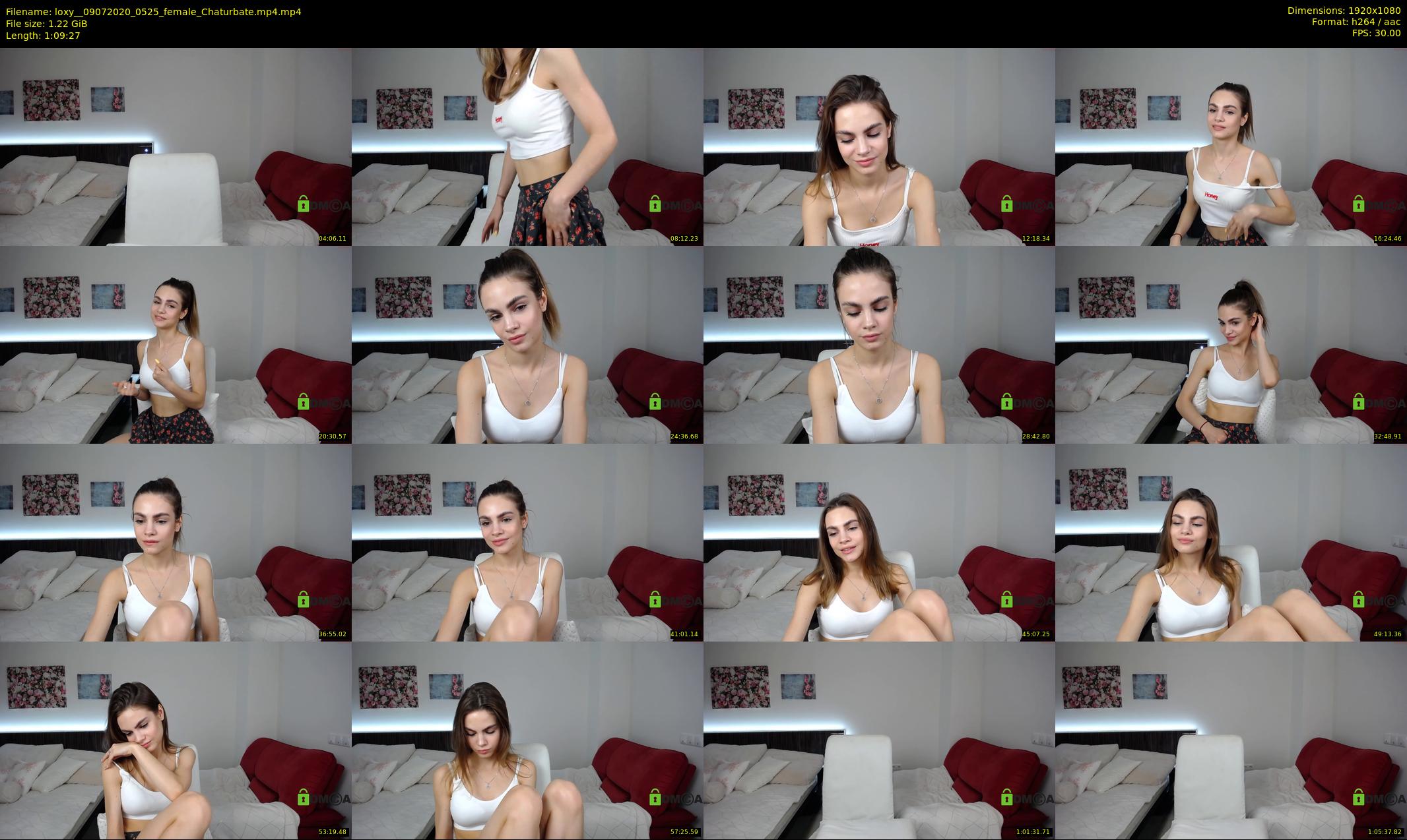 loxy_ — 70 minute Chaturbate female cam show recording, 1080p, Jul 9, 2020